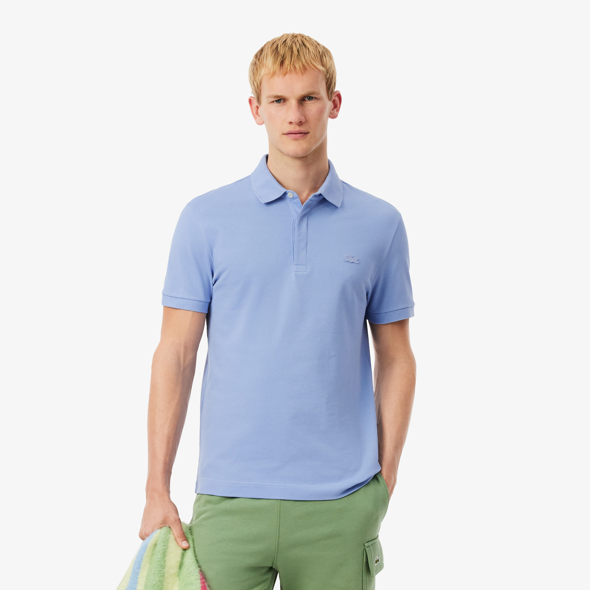 Мужское поло Lacoste PARIS Regular Fit, синий, арт. PH5522
