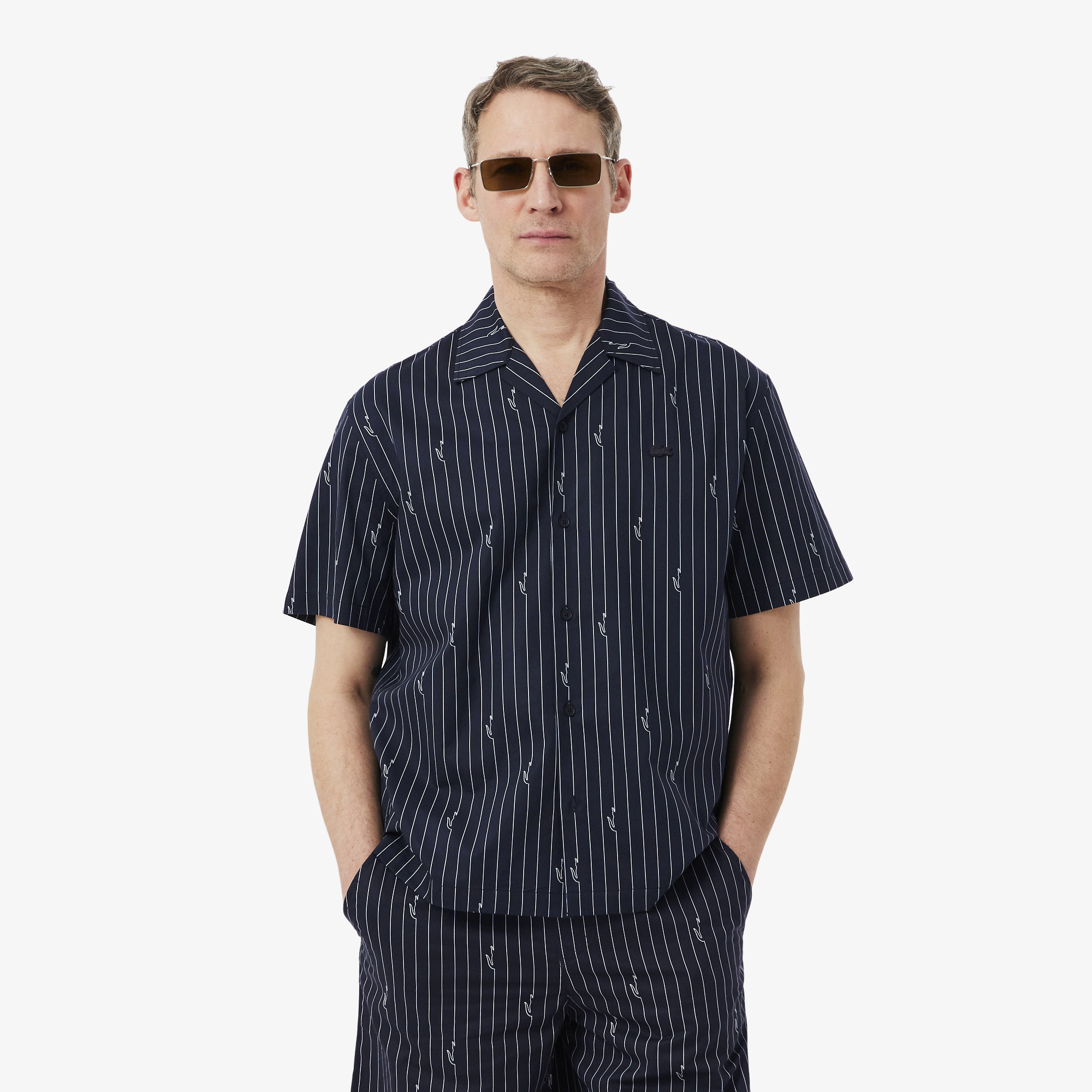Мужская рубашка Lacoste из органического хлопка
