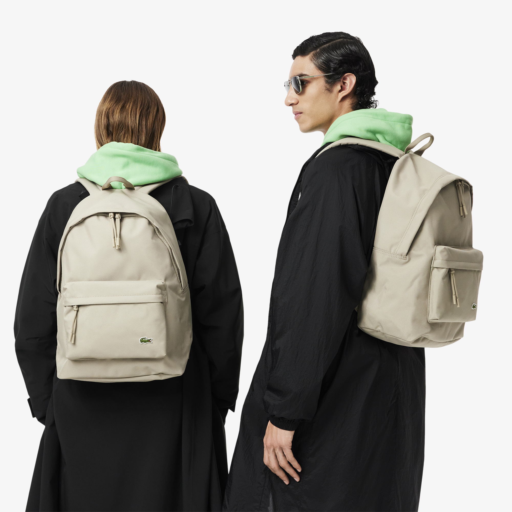 Рюкзак Lacoste Neo Croc, бежевый, арт. NU4592NE