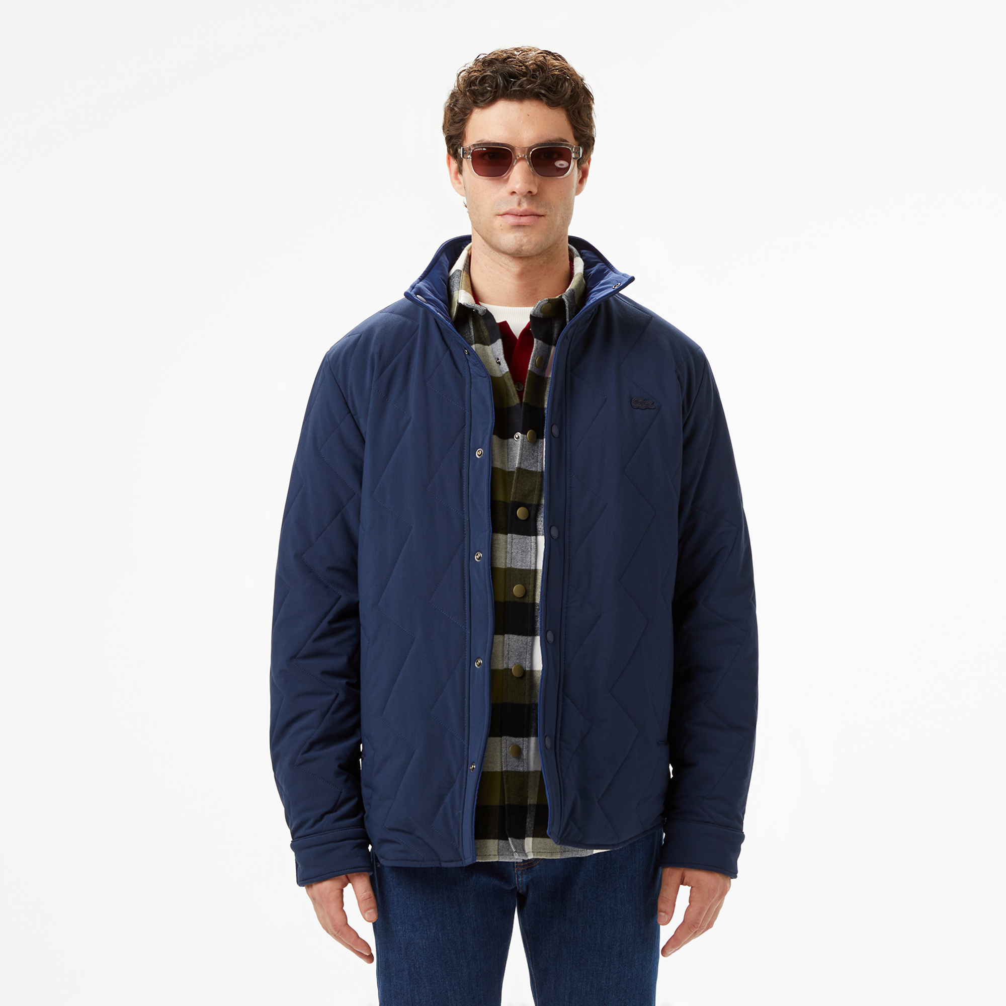 Двусторонняя куртка Lacoste, синий, арт. BH2647