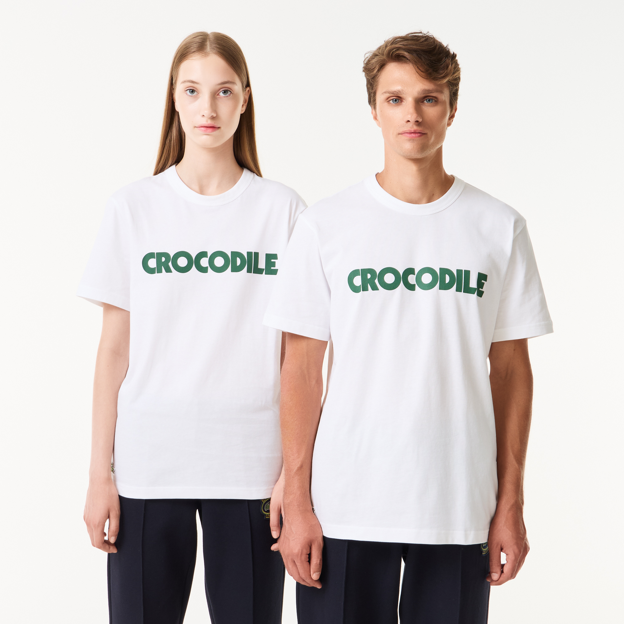 Футболка Lacoste Unisex из хлопка, белый, арт. TH0134