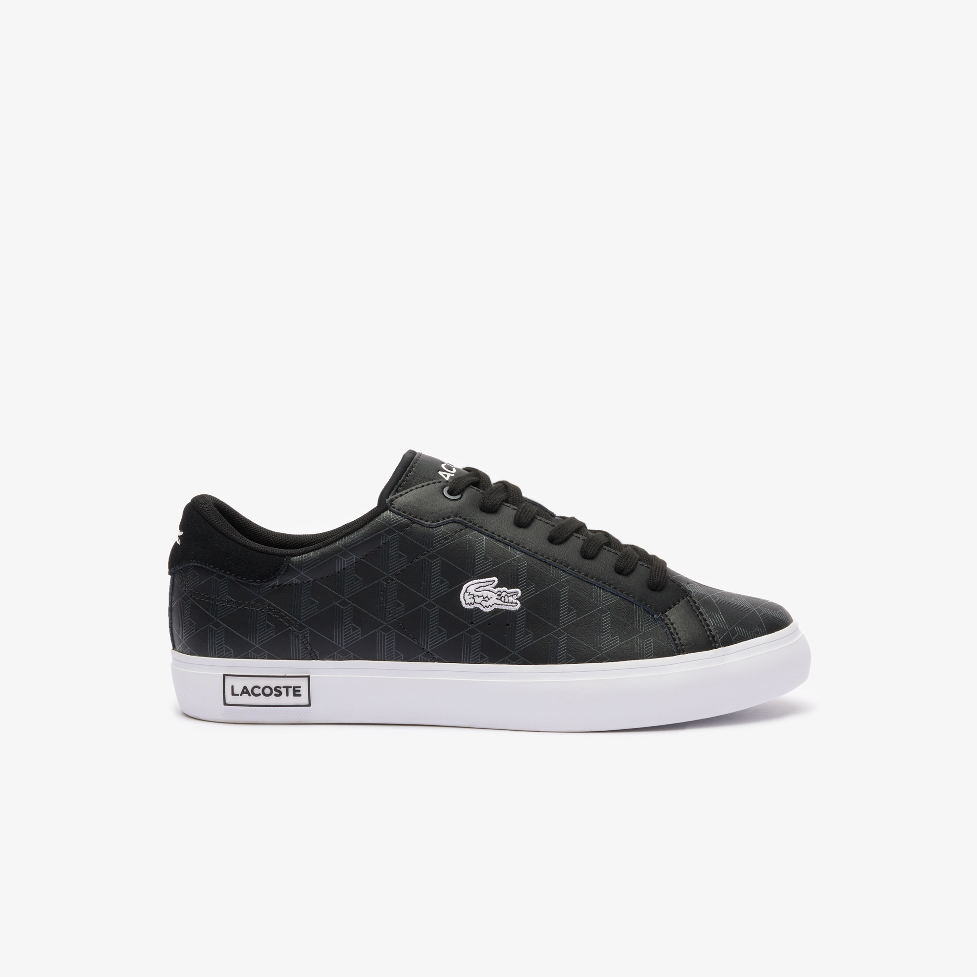 Кеды Lacoste Powercourt 124 1 SMA, черный, арт. 747SMA0090