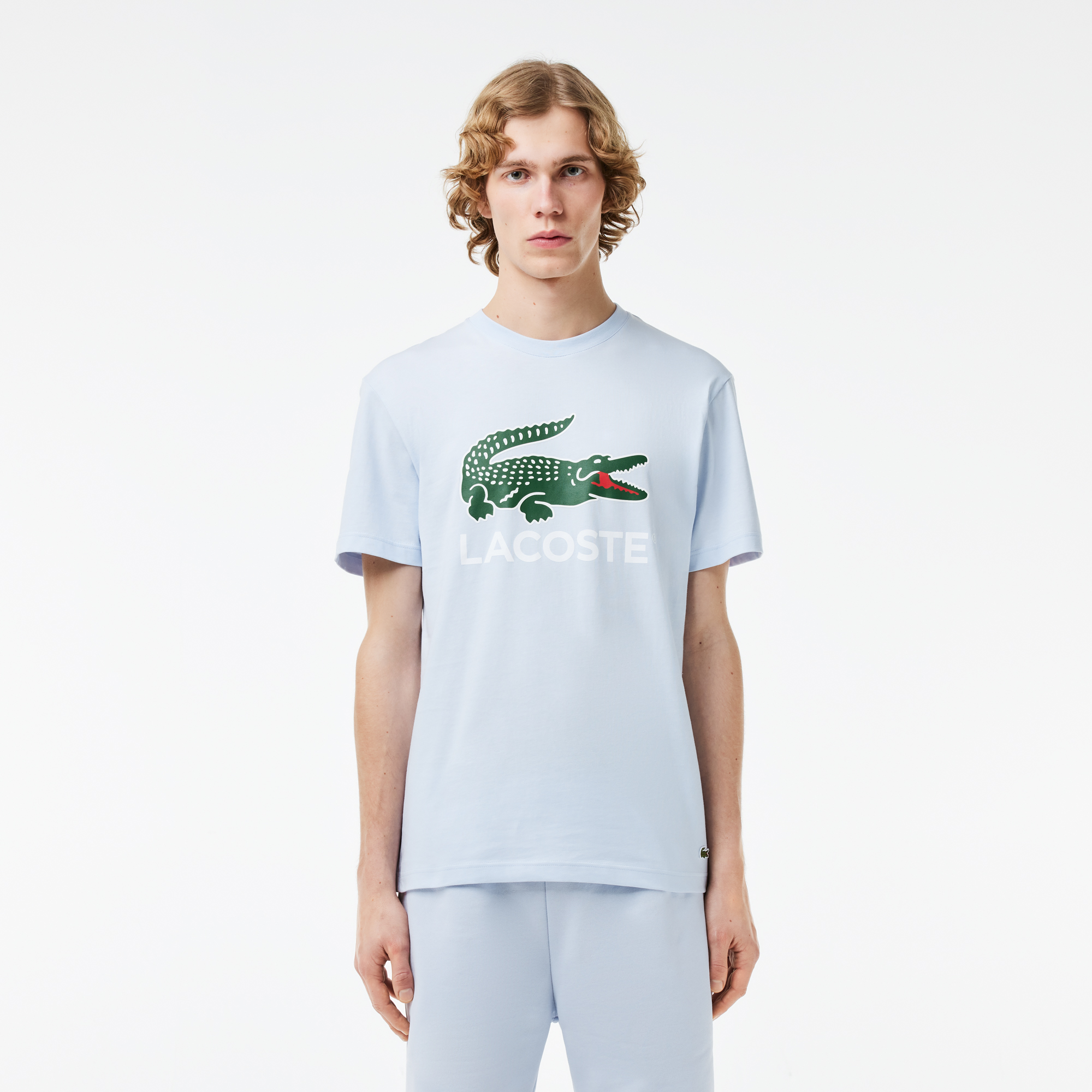 Футболка Lacoste мужская, голубой, арт. TH1285