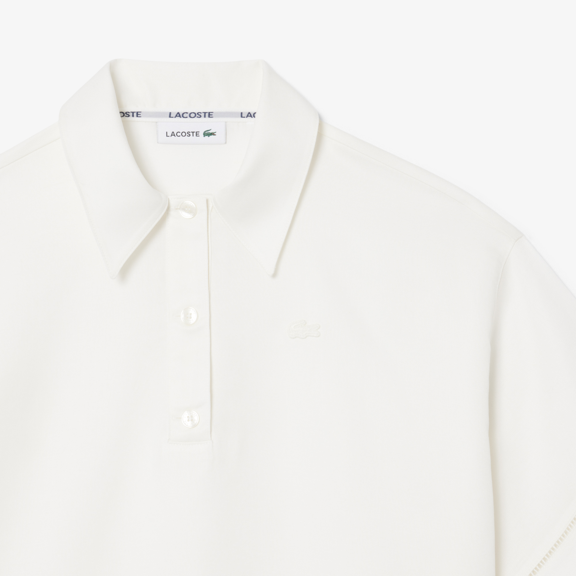 Женская рубашка Lacoste из смеси льна 2