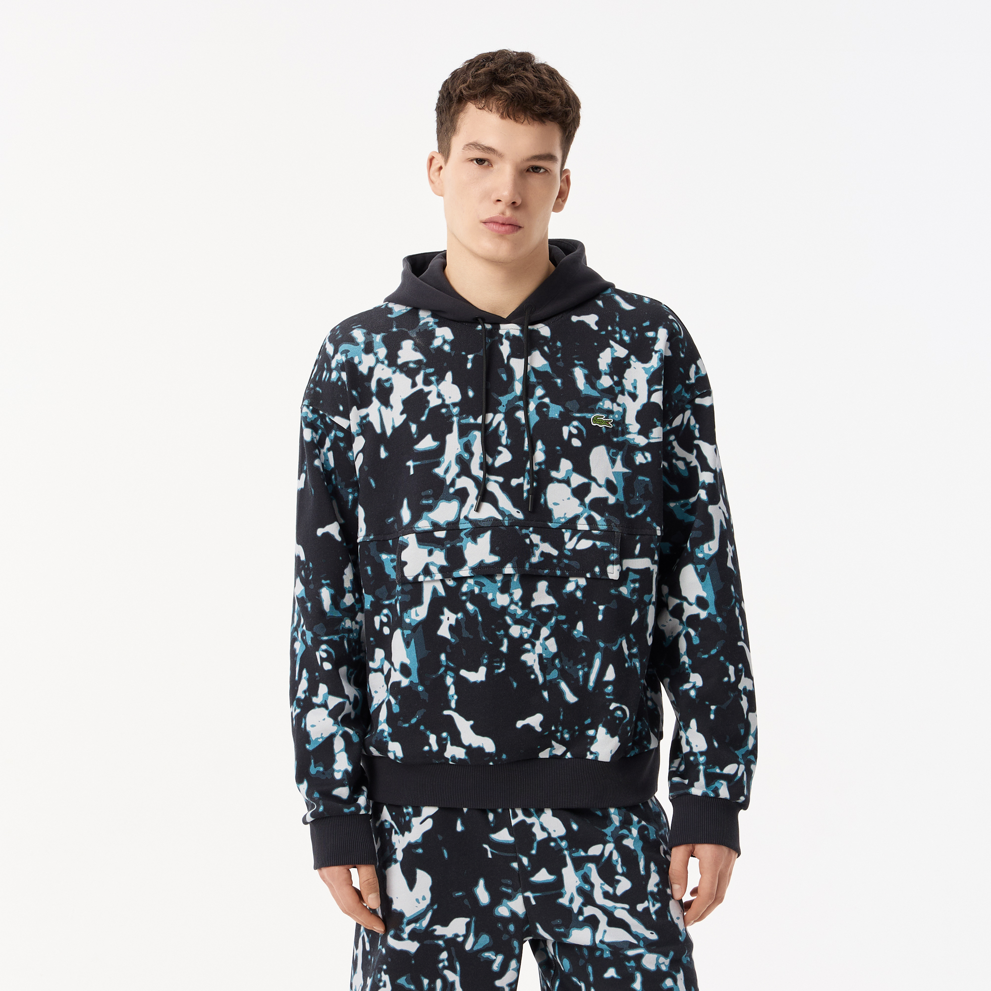 Мужская толстовка Lacoste, черный, арт. SH0514