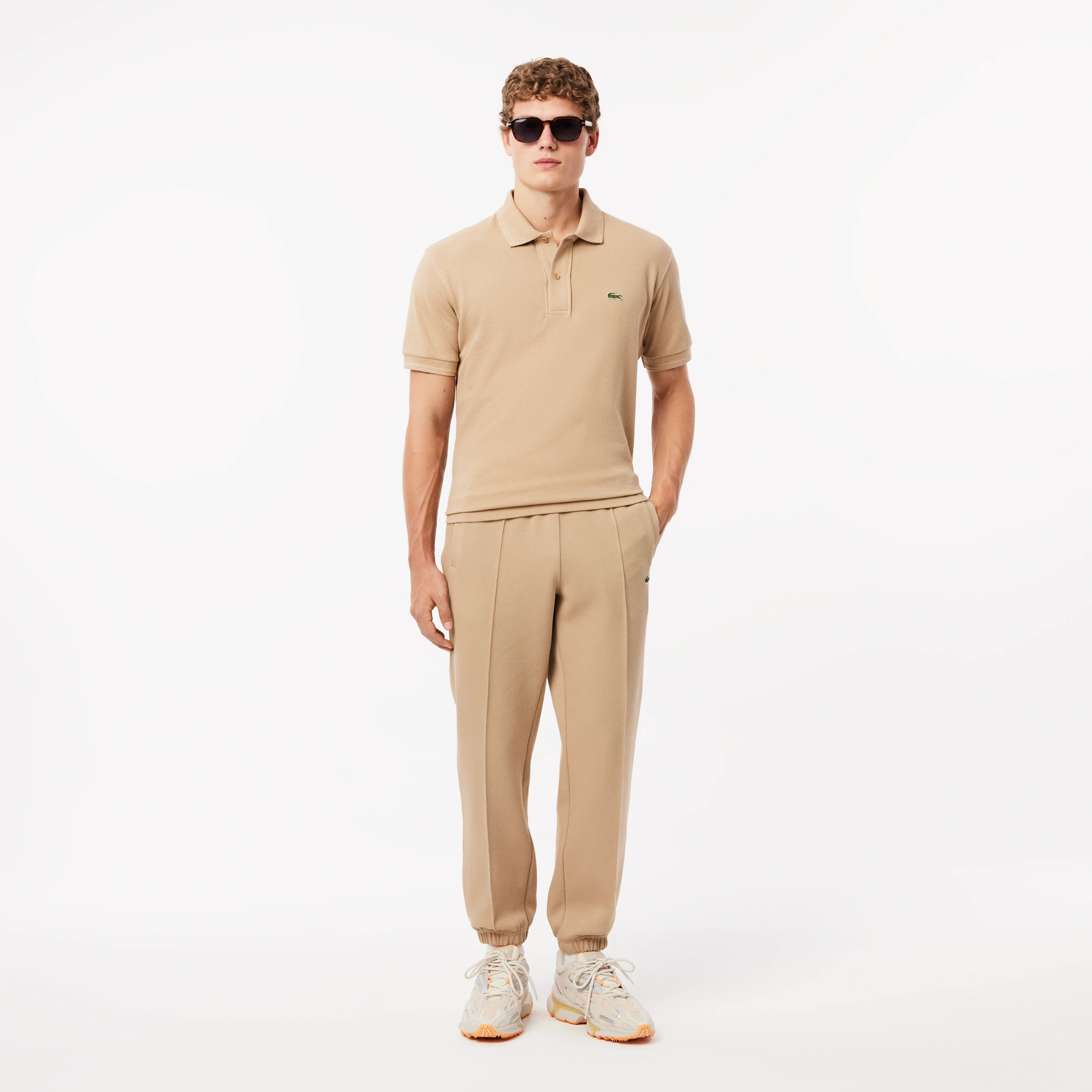 Мужские спортивные брюки Lacoste, бежевый, арт. XH2840