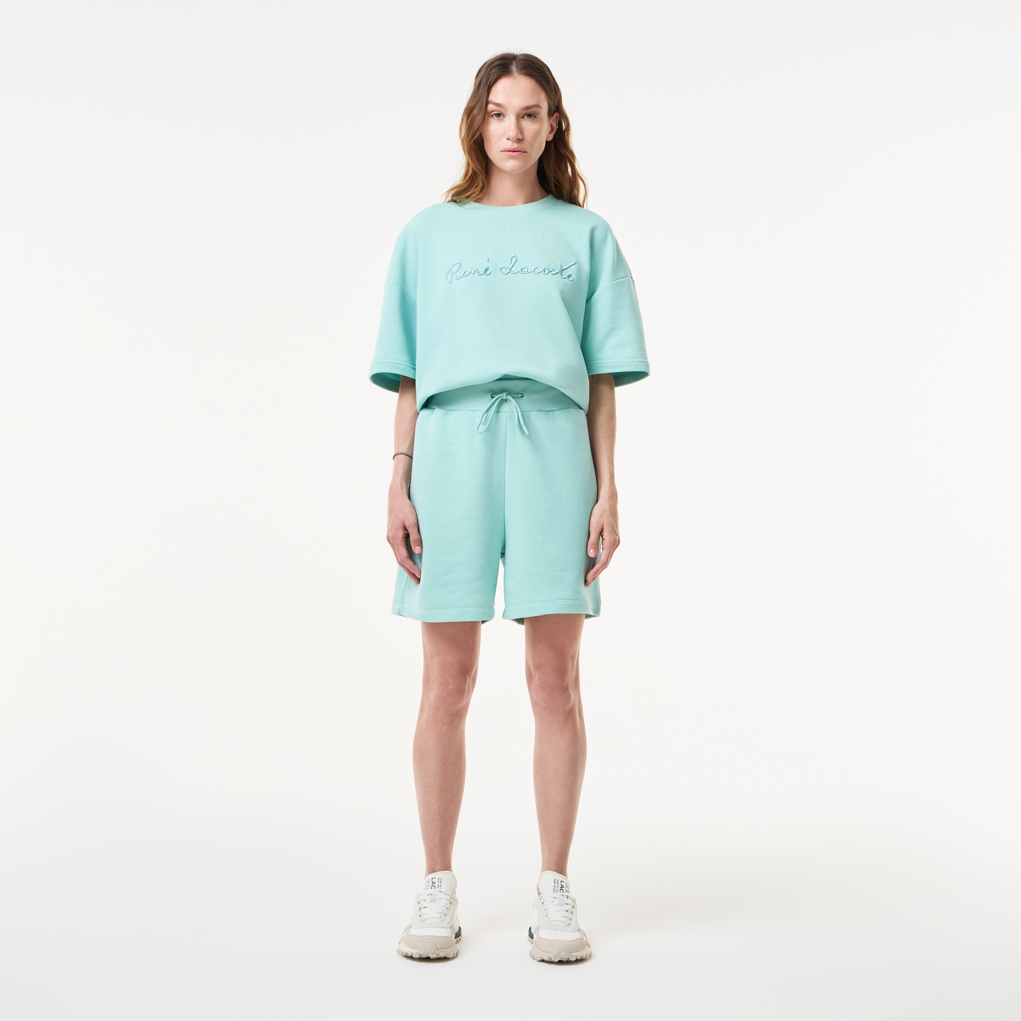 

Женские шорты Lacoste свободного кроя, Голубой