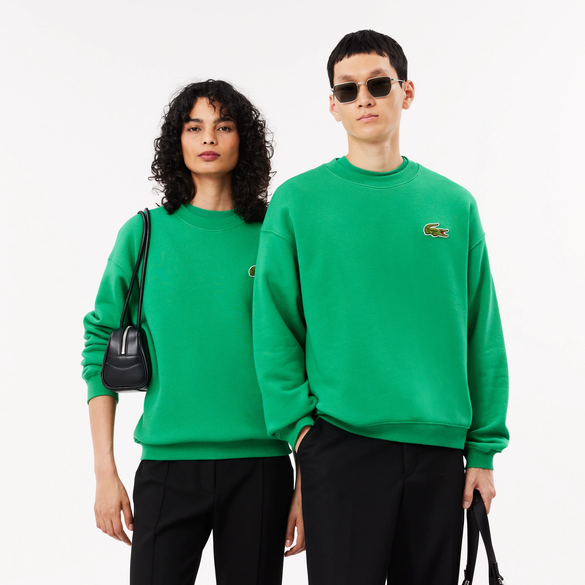 

Флисовый свитшот Lacoste унисекс, Зелёный