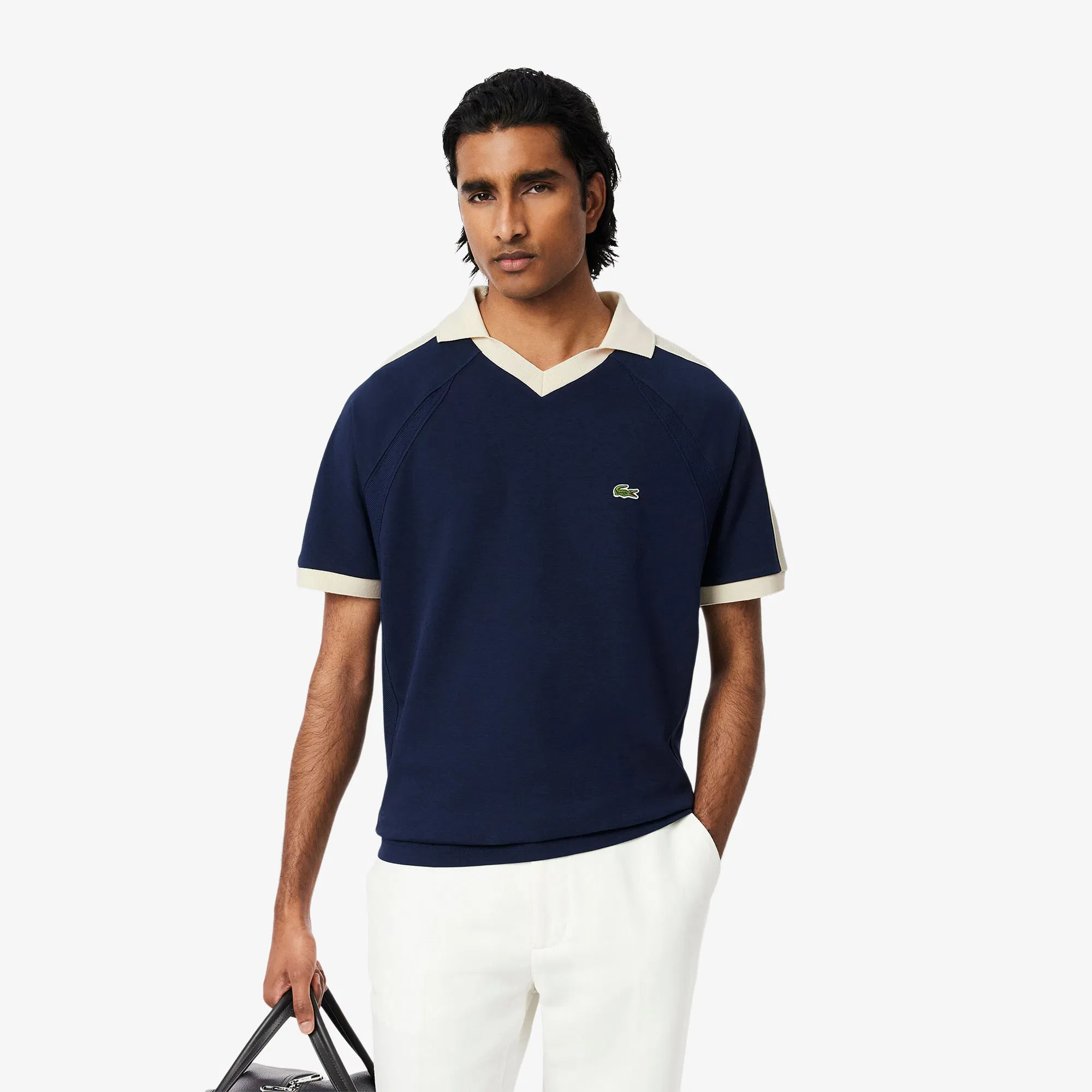 Мужское поло Lacoste из органического хлопка