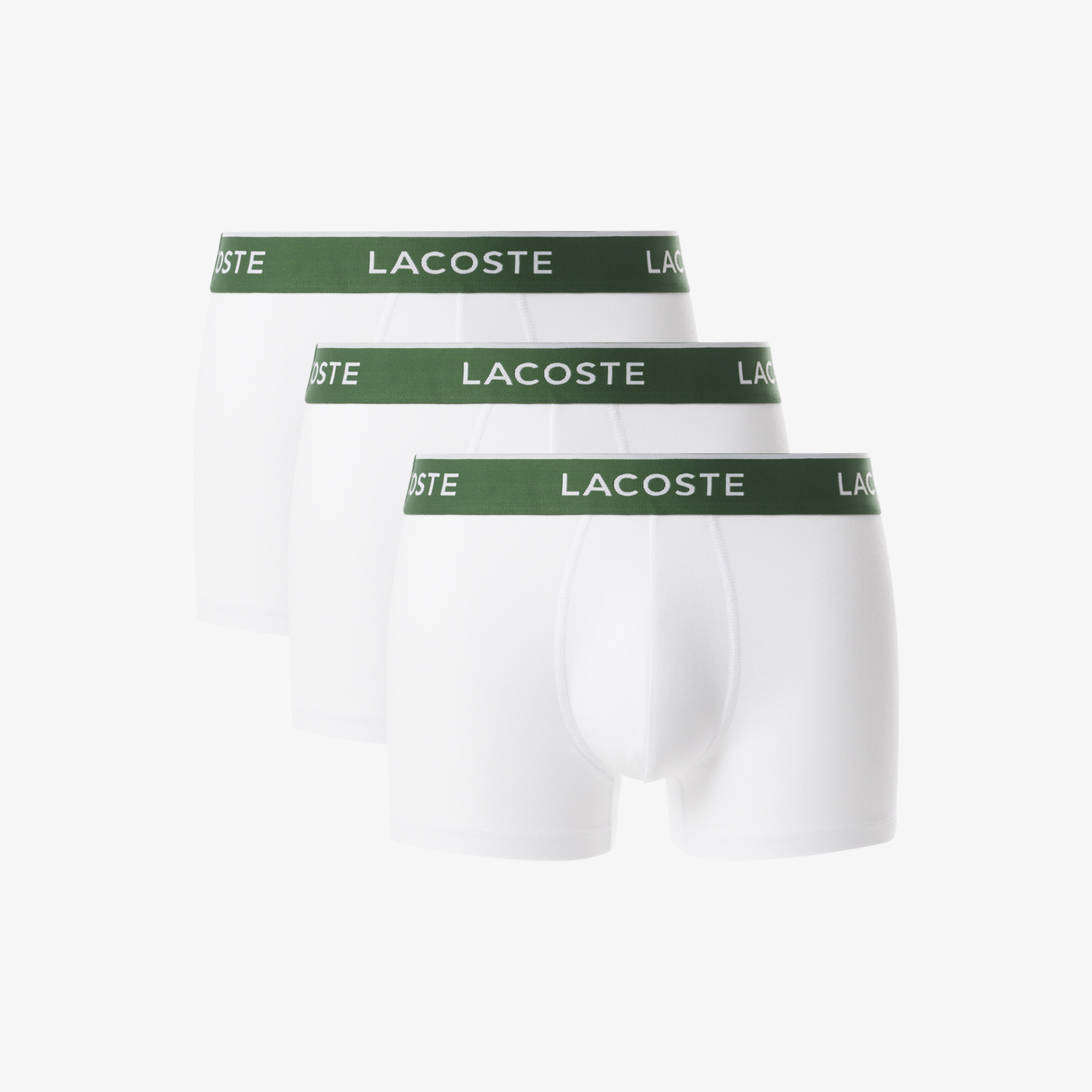 Мужское хлопковое нижнее бельё Lacoste (3 ед.)