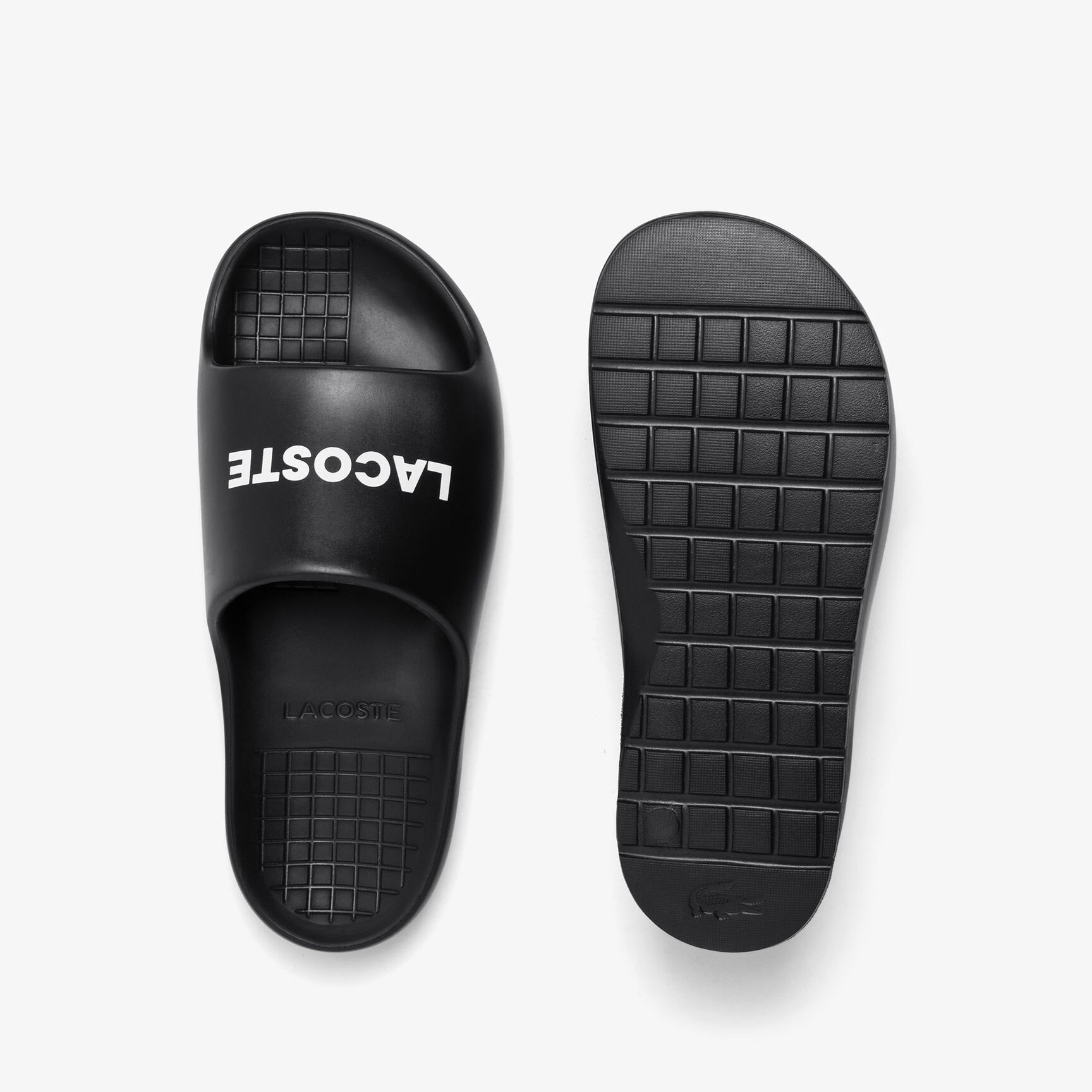 Женские сланцы Lacoste SERVE SLIDE 2.0 124 1 CFA 747CFA0020 чёрный  Фото 4