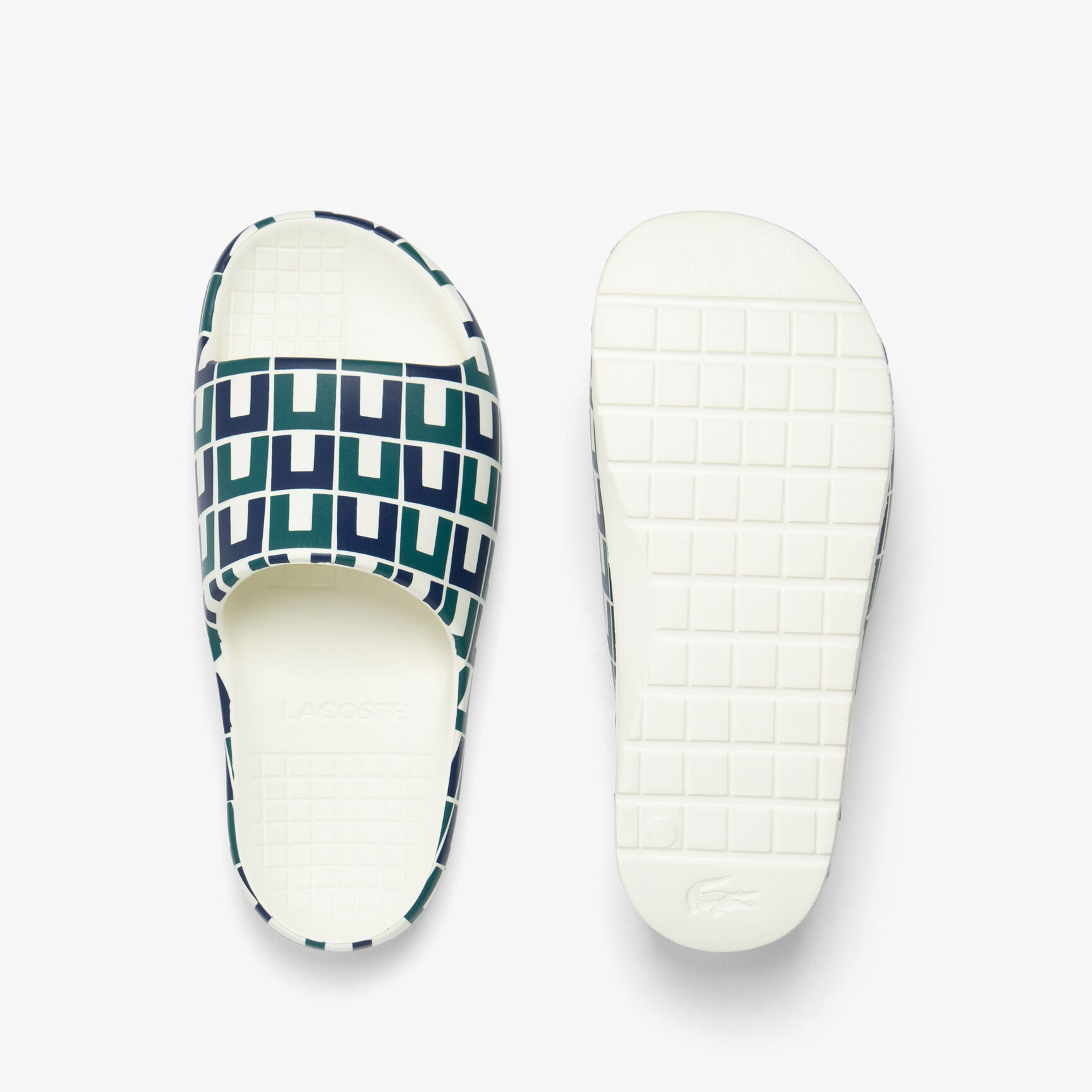 Мужские сланцы Lacoste SERVE SLIDE 2.0 124 2 CMA 747CMA0027 синий  Фото 4