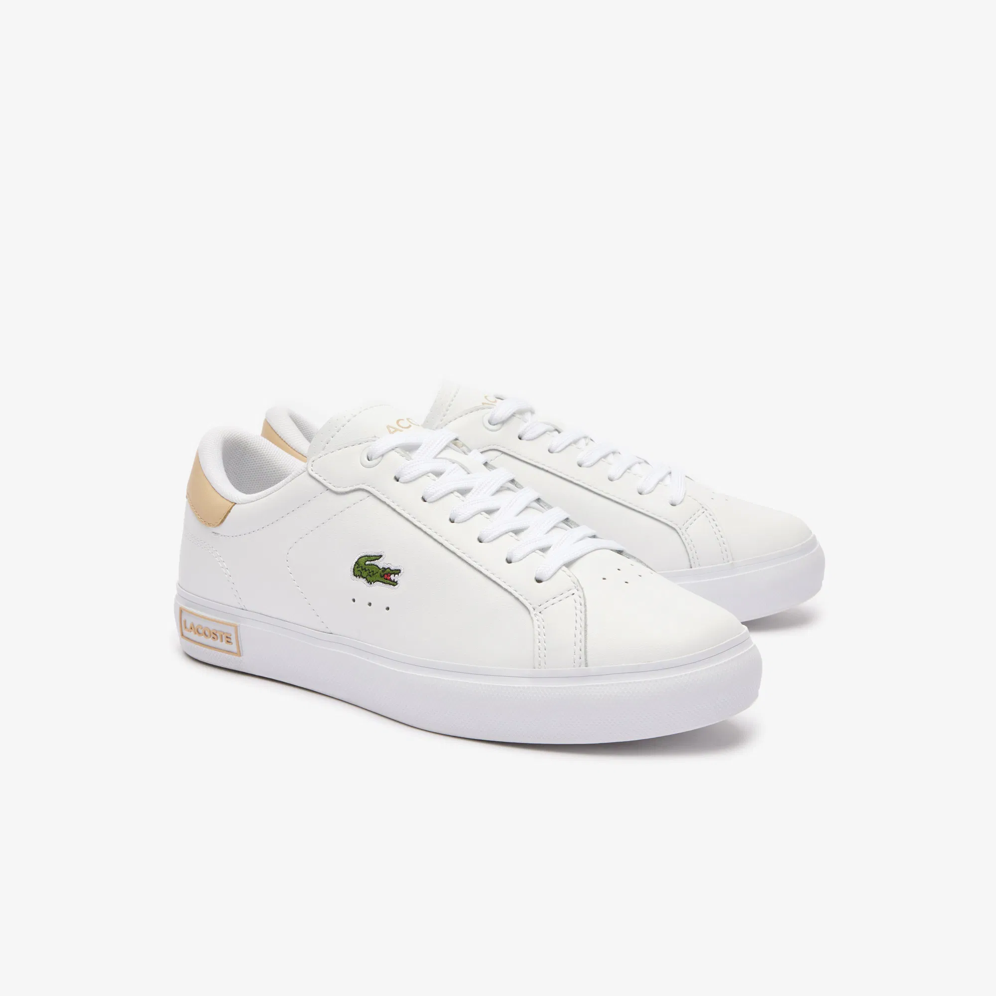 Женские кеды Lacoste POWERCOURT 124 1 SFA 747SFA0071 белый  Фото 2