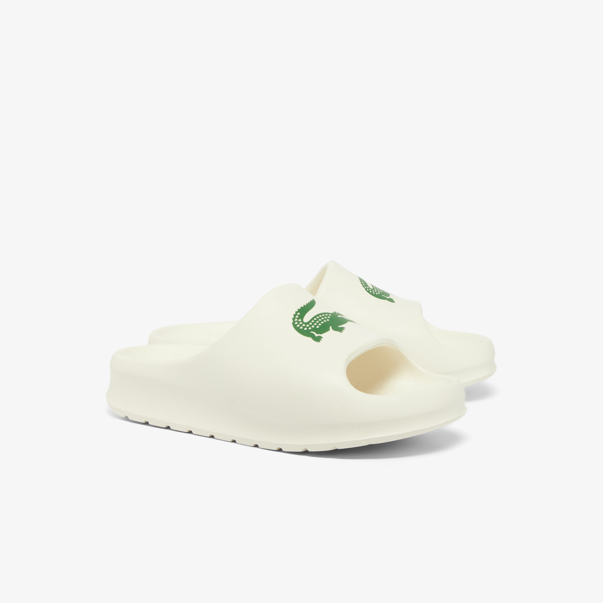 Женские сланцы Lacoste SERVE SLIDE 2.0 224 6 CFA 748CFA0022 белый  Фото 2