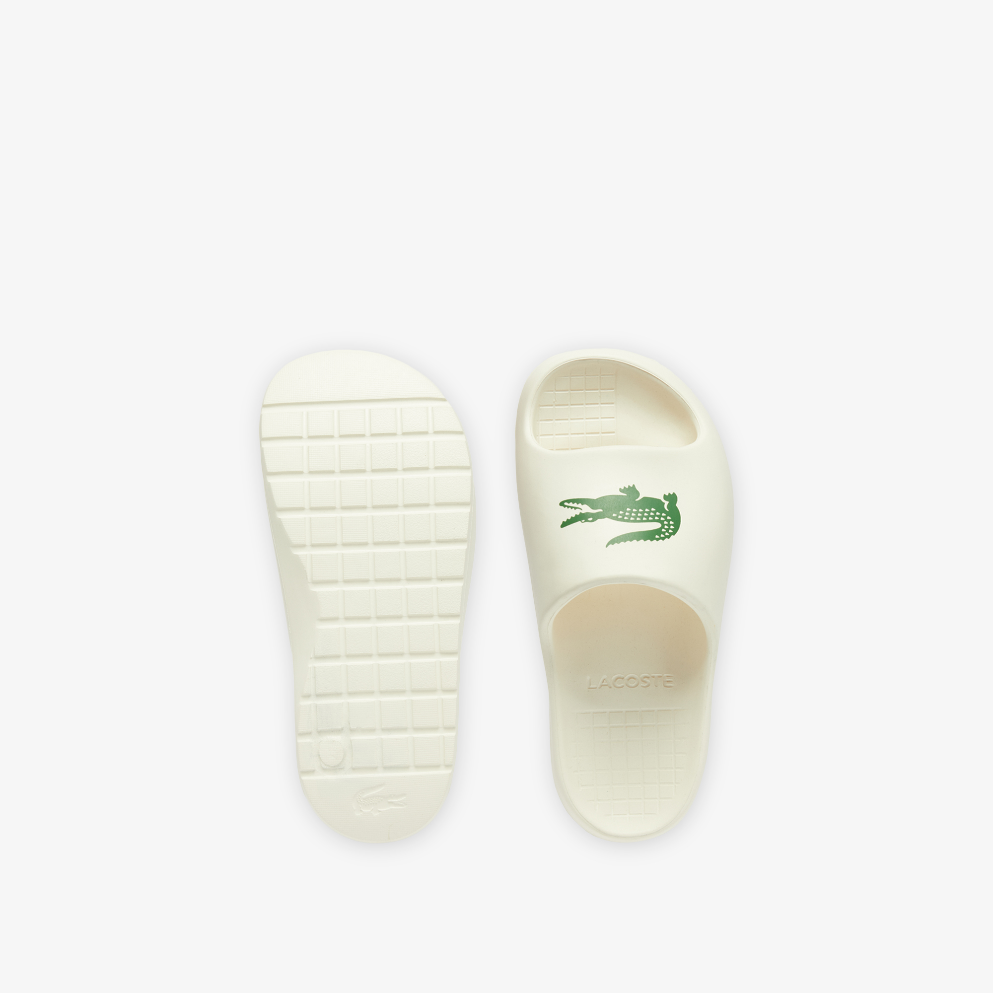 Женские сланцы Lacoste SERVE SLIDE 2.0 224 6 CFA 748CFA0022 белый  Фото 4