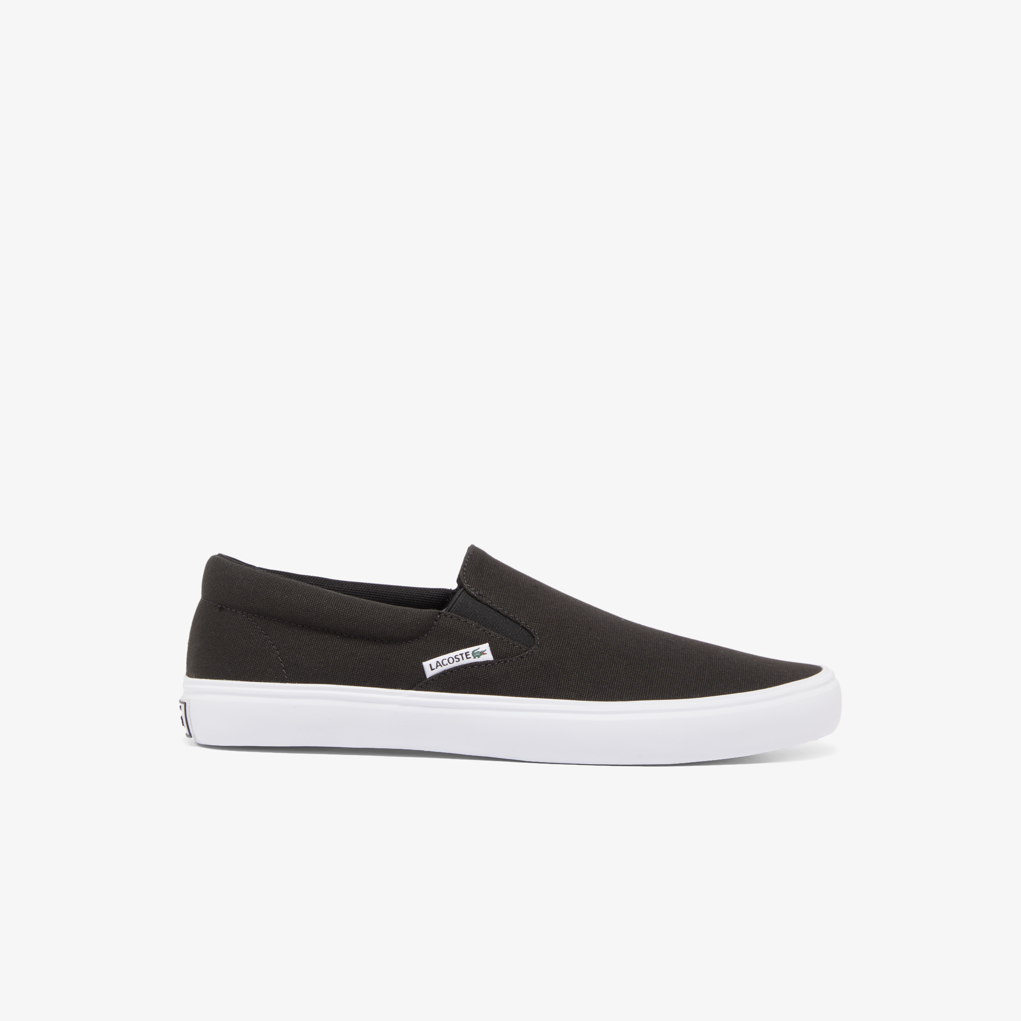 Мужские слипоны Lacoste SLIP-ON BASE 224 1 CMA 748CMA0026 чёрный 