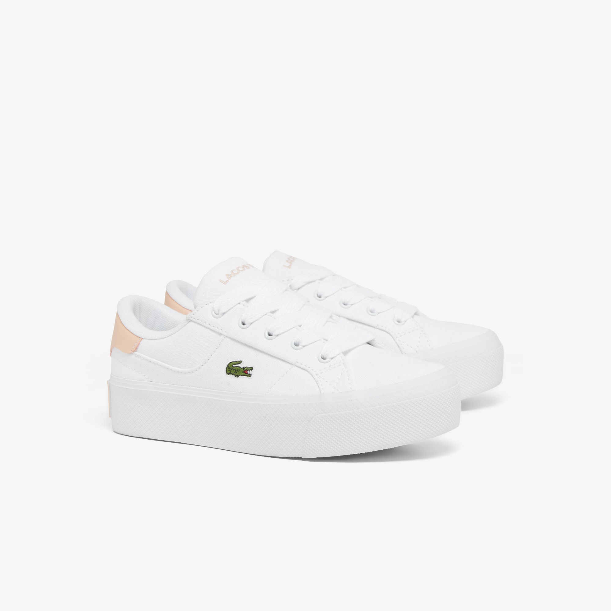 Женские кеды Lacoste ZIANE PLATFORM 125 1 CFA 749CFA0017 белый  Фото 2