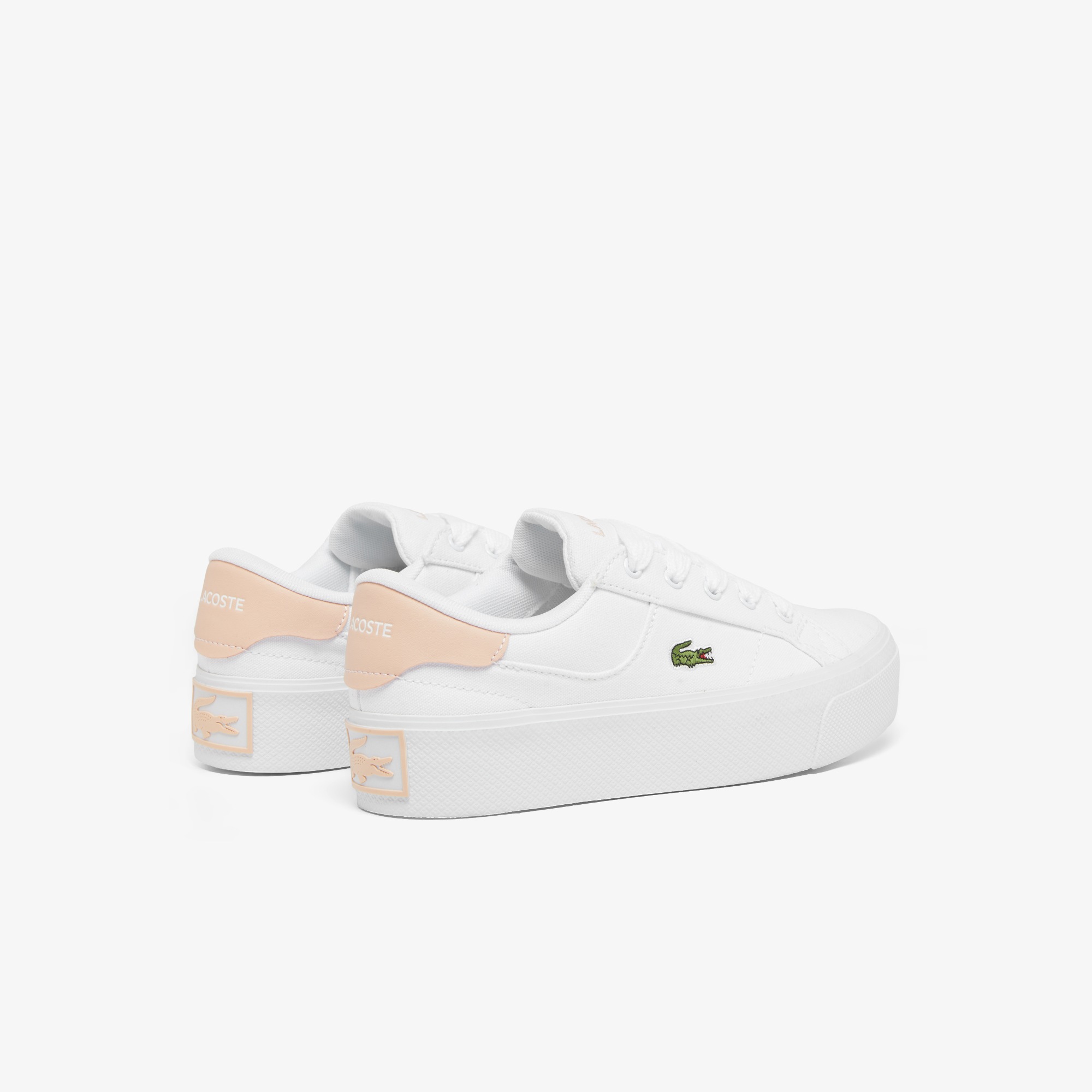 Женские кеды Lacoste ZIANE PLATFORM 125 1 CFA 749CFA0017 белый  Фото 3
