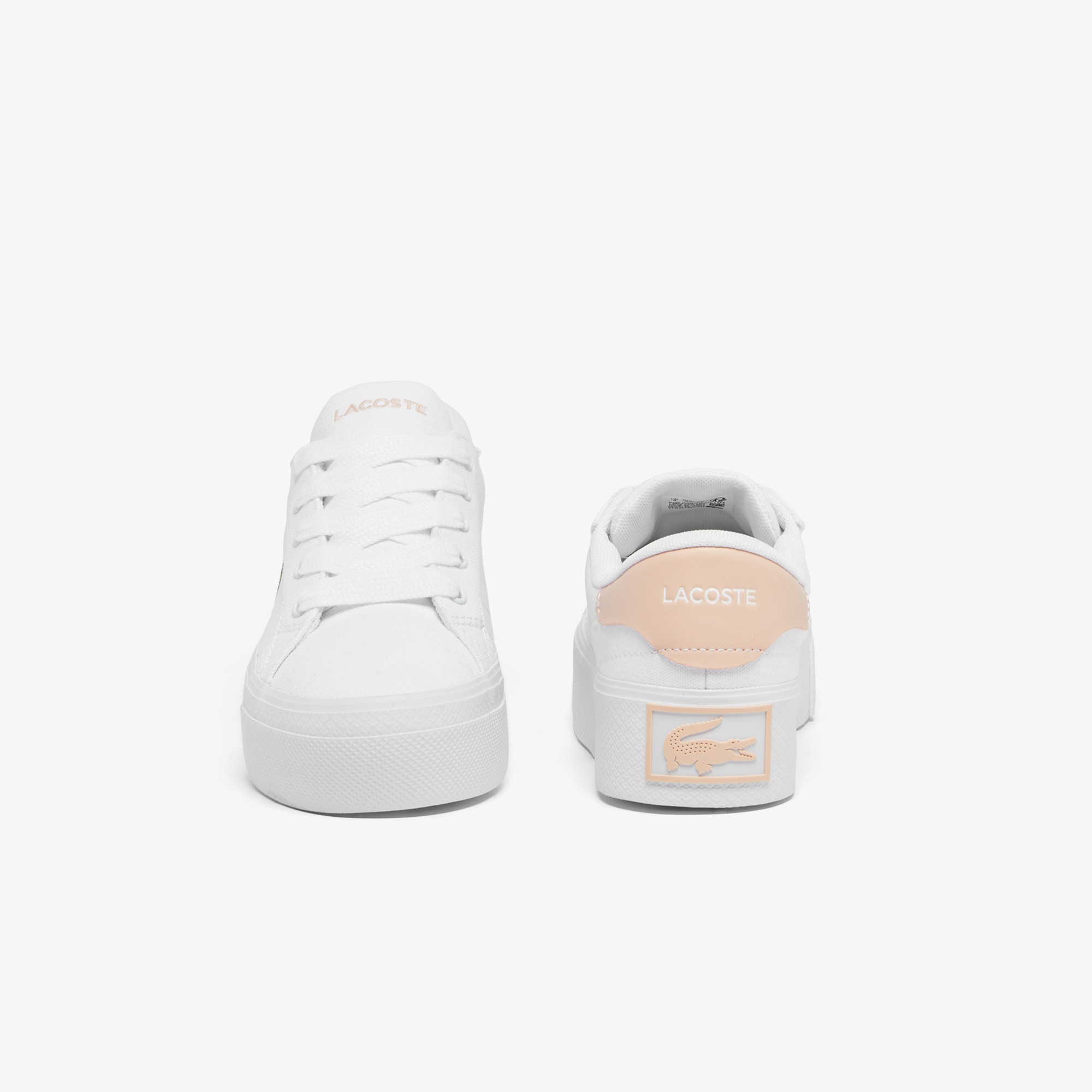 Женские кеды Lacoste ZIANE PLATFORM 125 1 CFA 749CFA0017 белый  Фото 5