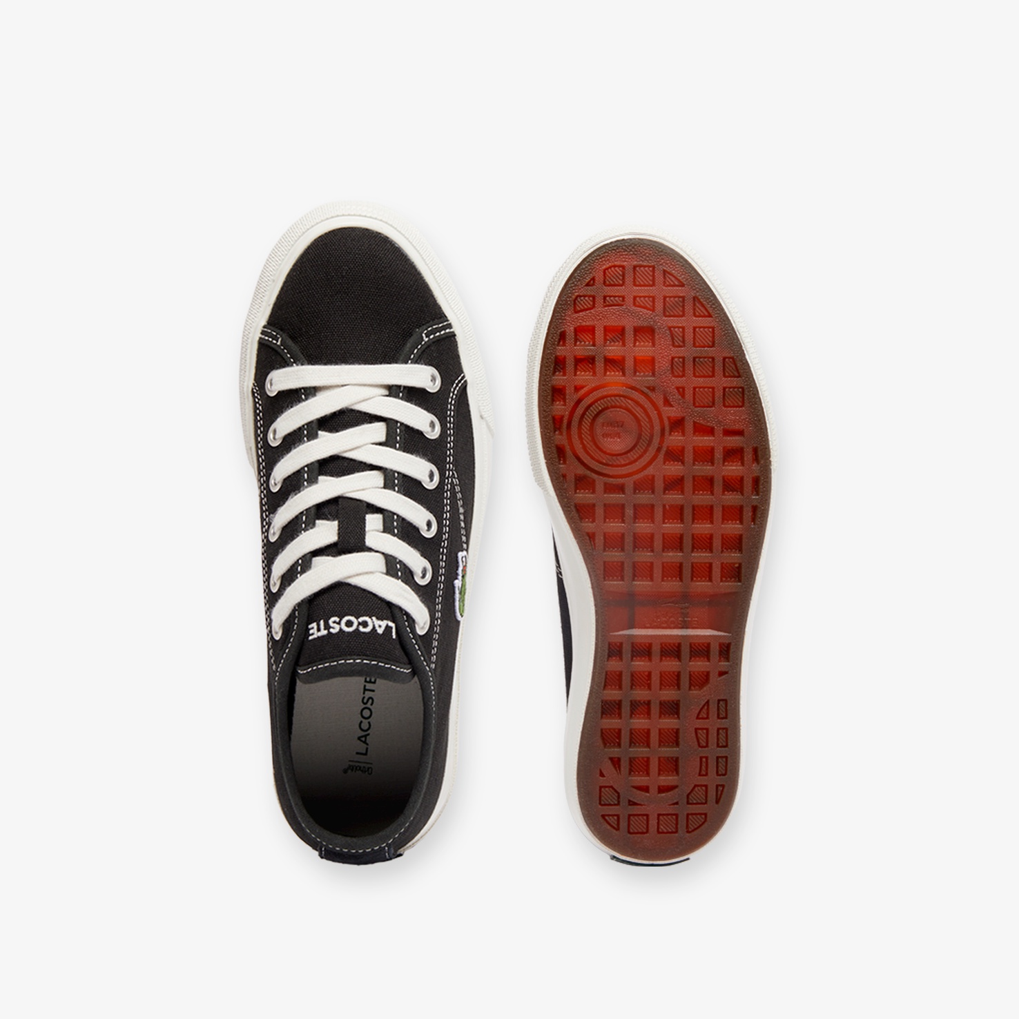 Женские кеды Lacoste BACKCOURT 125 1 CFA 749CFA0018 чёрный  Фото 4