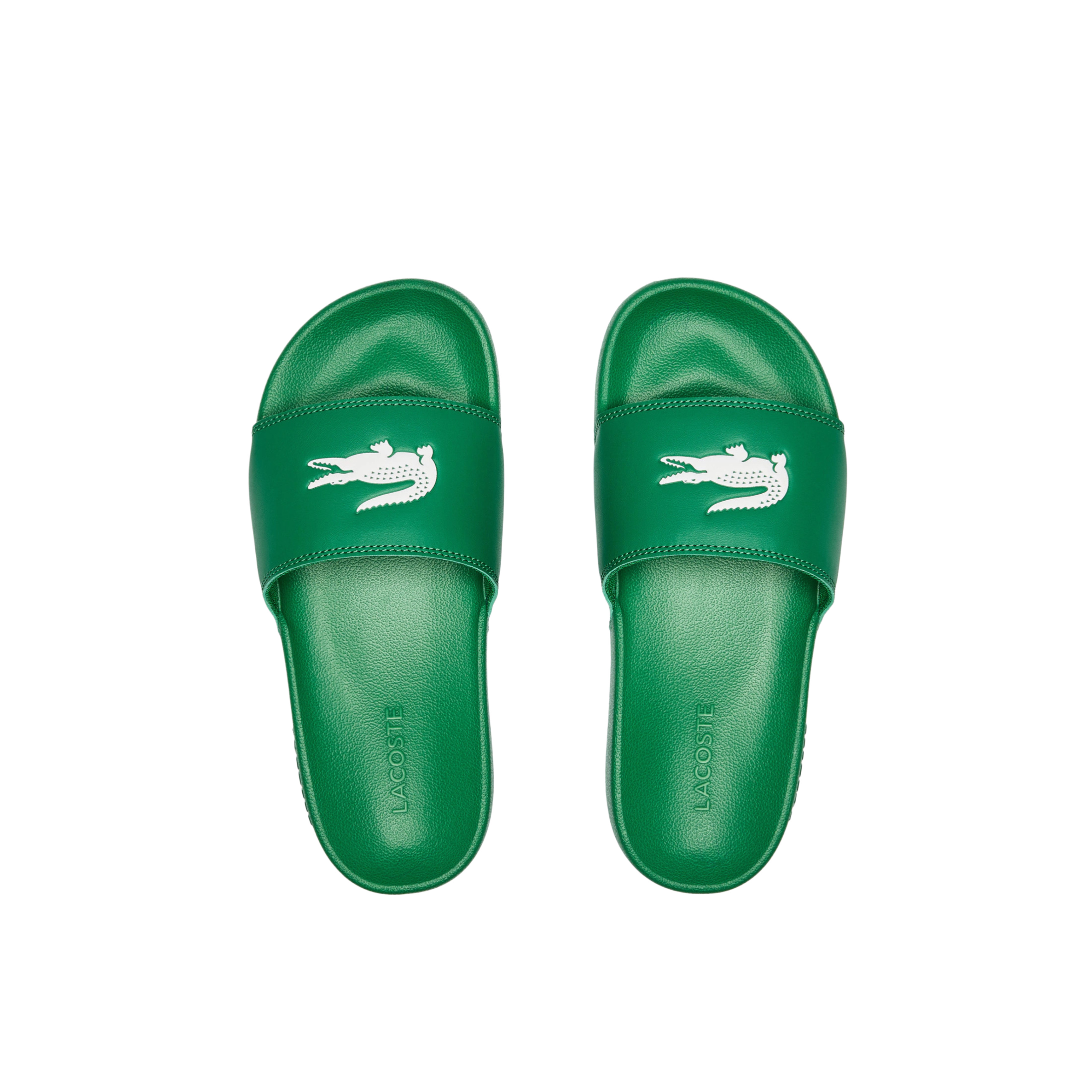 Женские сланцы Lacoste SERVE SLIDE 0.0 1251 CFA 749CFA0042 зелёный  Фото 3