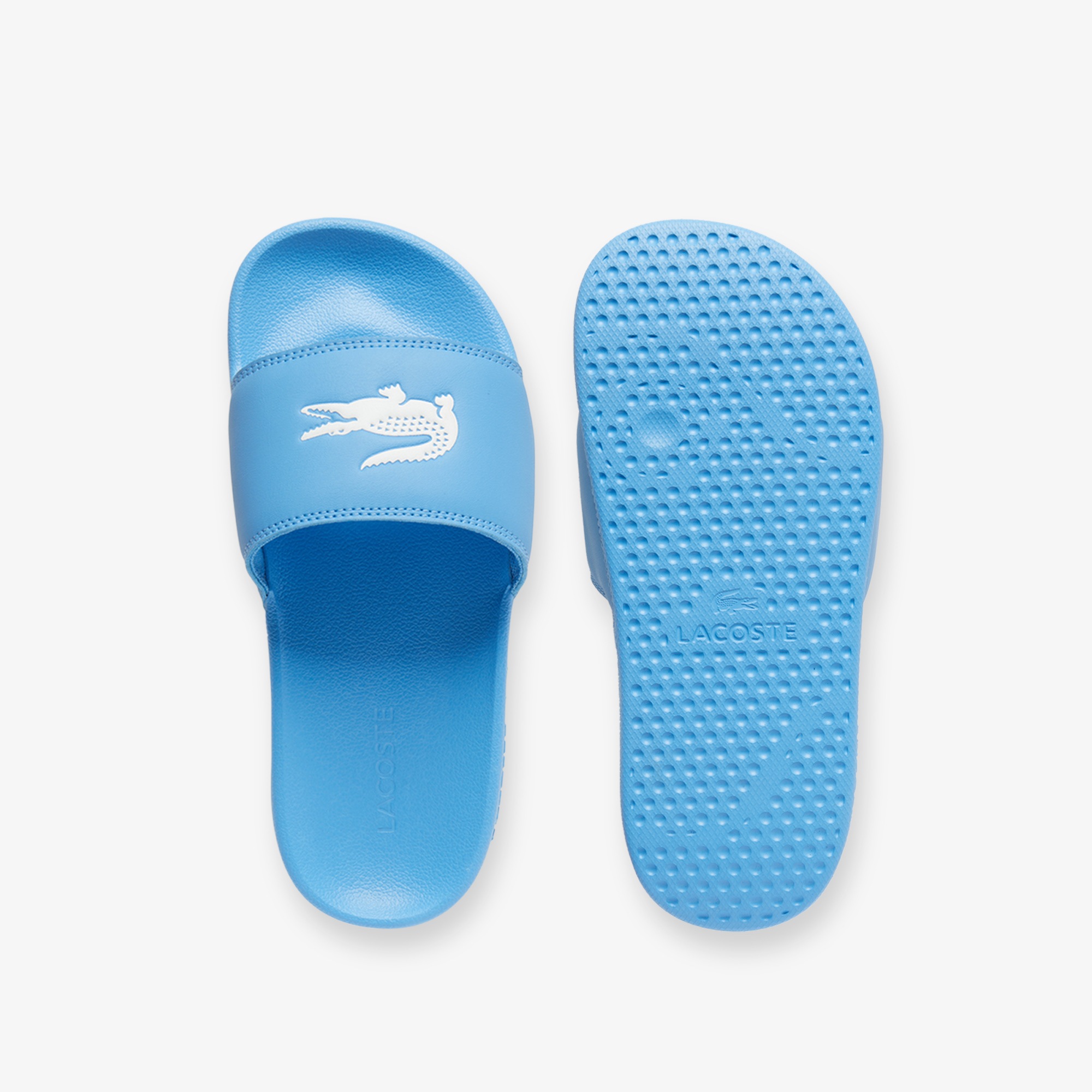 Женские сланцы Lacoste SERVE SLIDE 0.0 1251 CFA 749CFA0042 синий  Фото 4