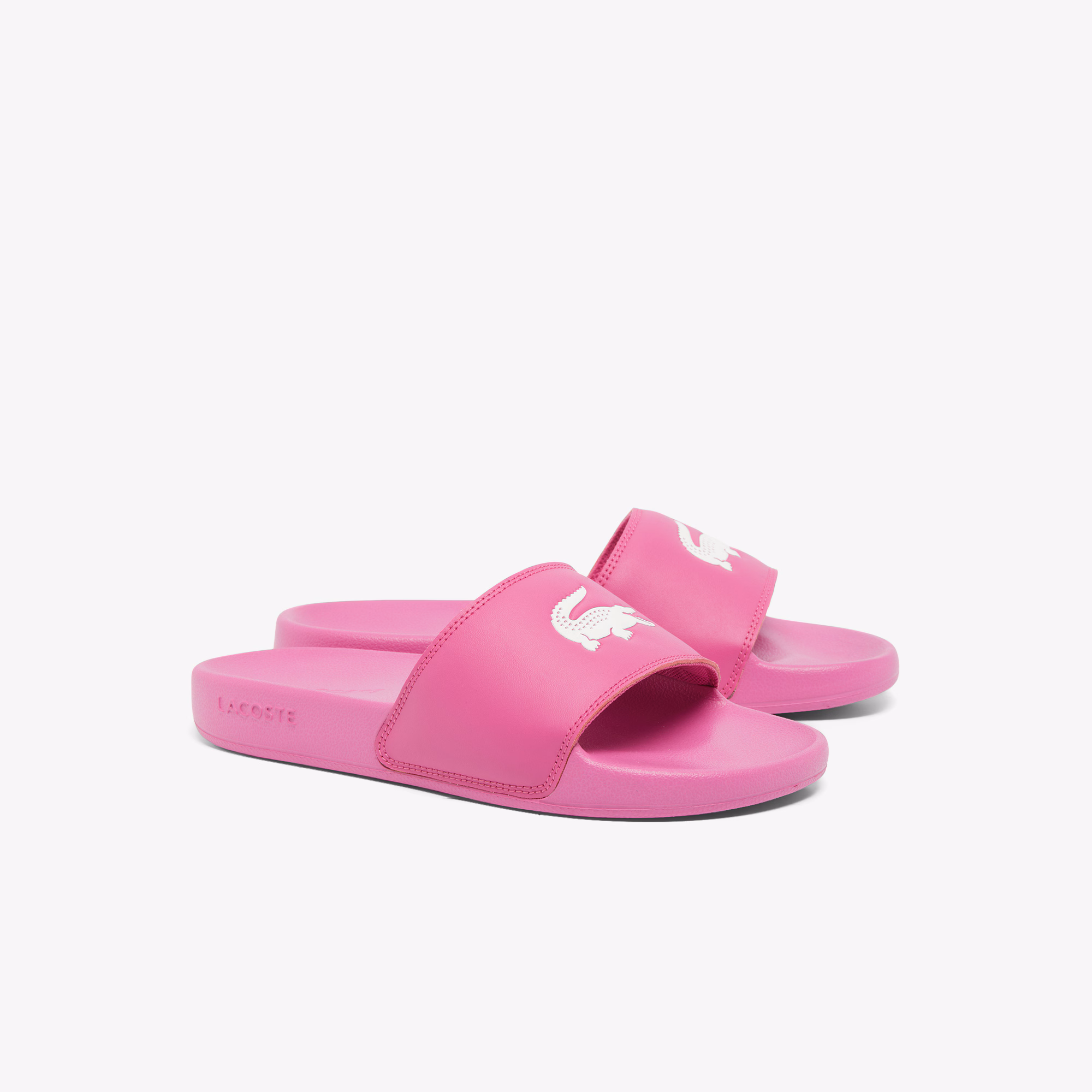 Женские сланцы Lacoste SERVE SLIDE 0.0 1251 CFA 749CFA0042 розовый  Фото 2