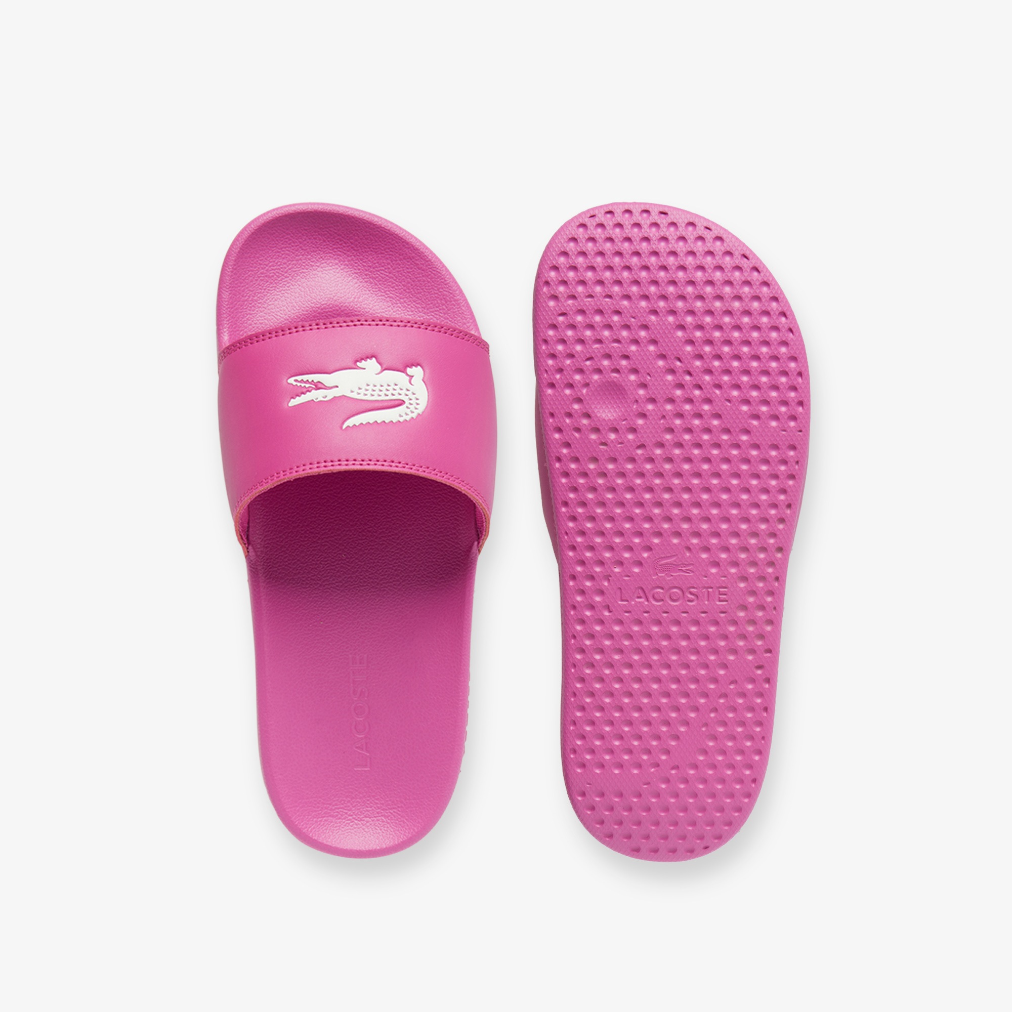 Женские сланцы Lacoste SERVE SLIDE 0.0 1251 CFA 749CFA0042 розовый  Фото 4