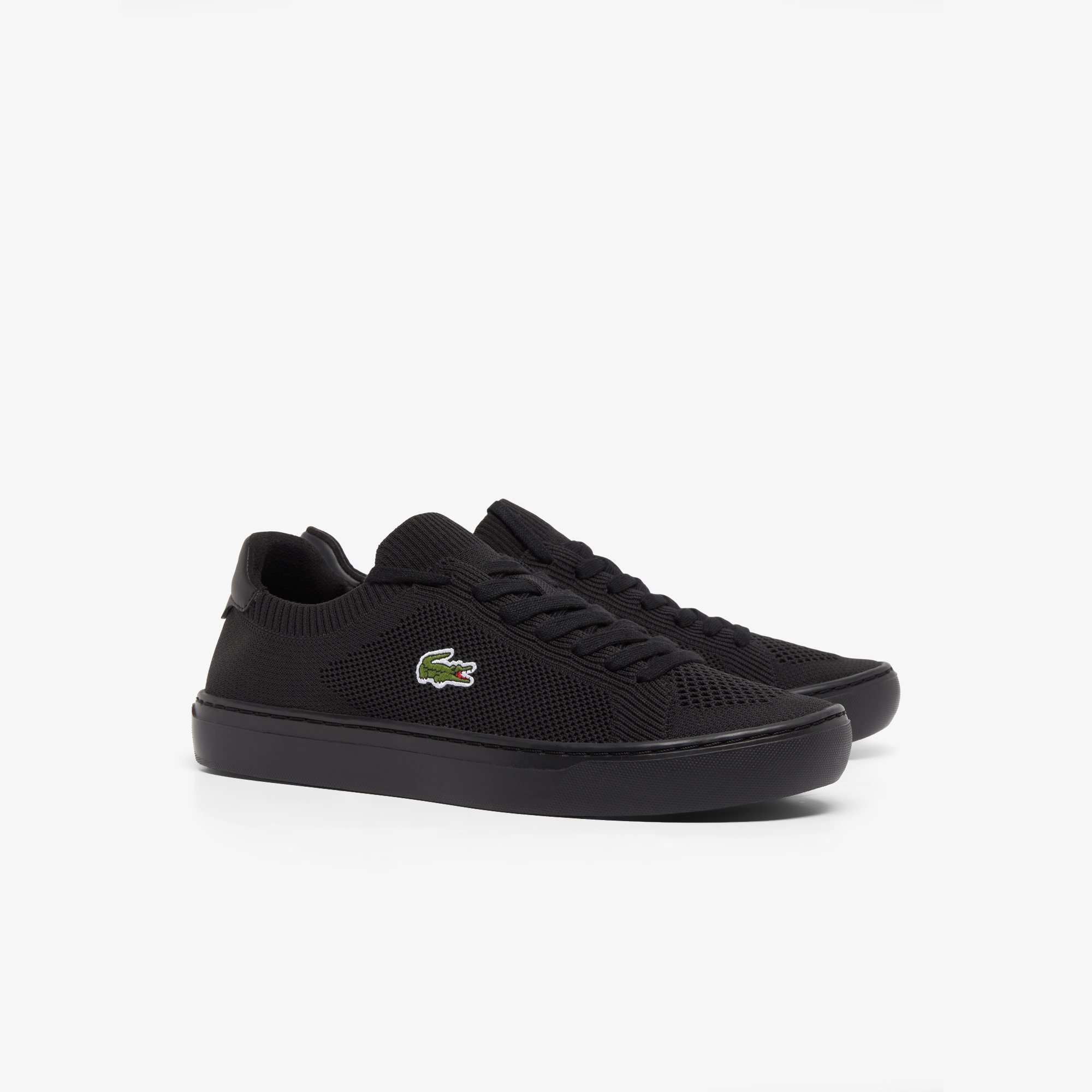 Мужские кеды Lacoste LA PIQUEE 2.0 125 1 CMA 749CMA0004 чёрный  Фото 2