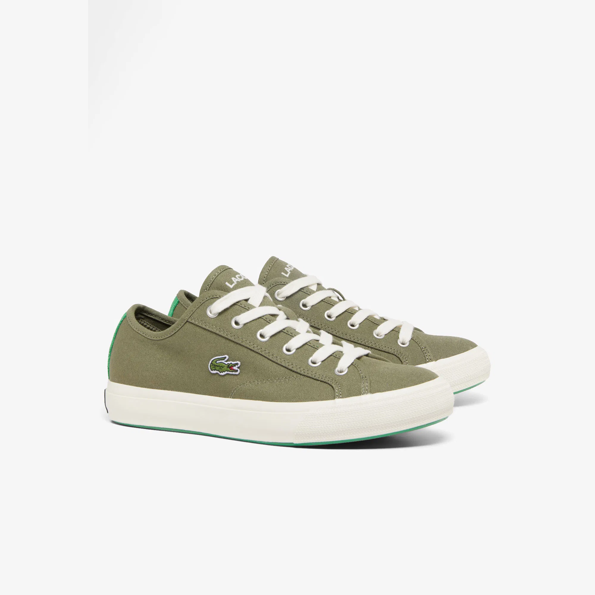 Мужские кеды Lacoste BACKCOURT 125 3 CMA 749CMA0033 хаки  Фото 2