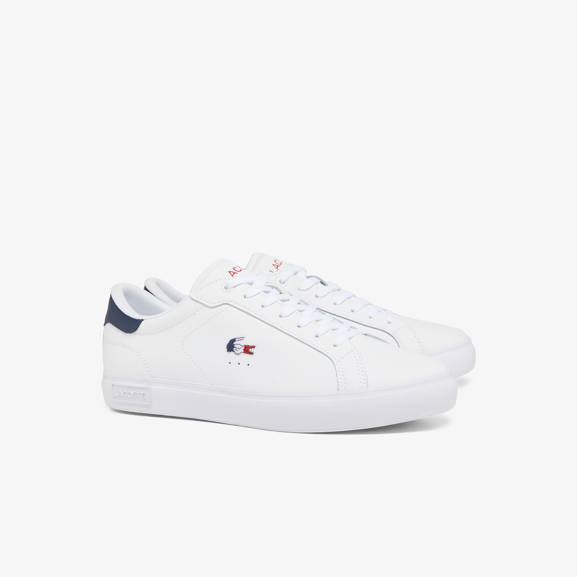 Мужские кеды Lacoste POWERCOURT 125 1 SMA 749SMA0080 белый  Фото 2