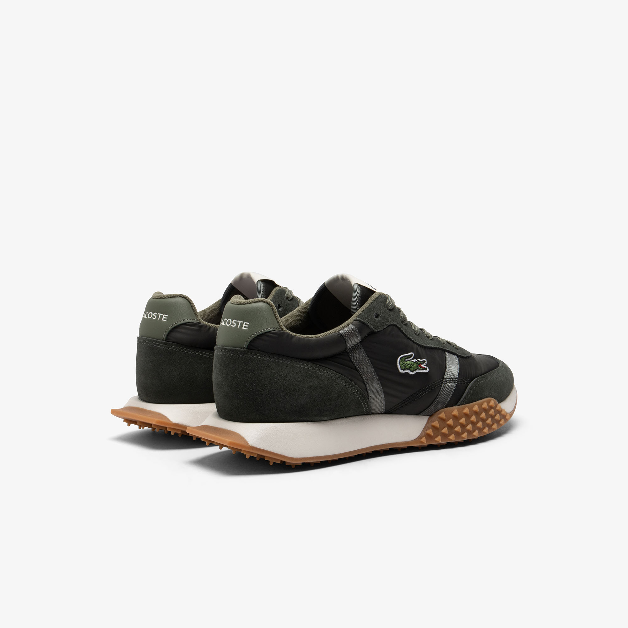 Мужские кеды Lacoste L-SPIN EVO 125 2 SMA 749SMA0104 хаки  Фото 3