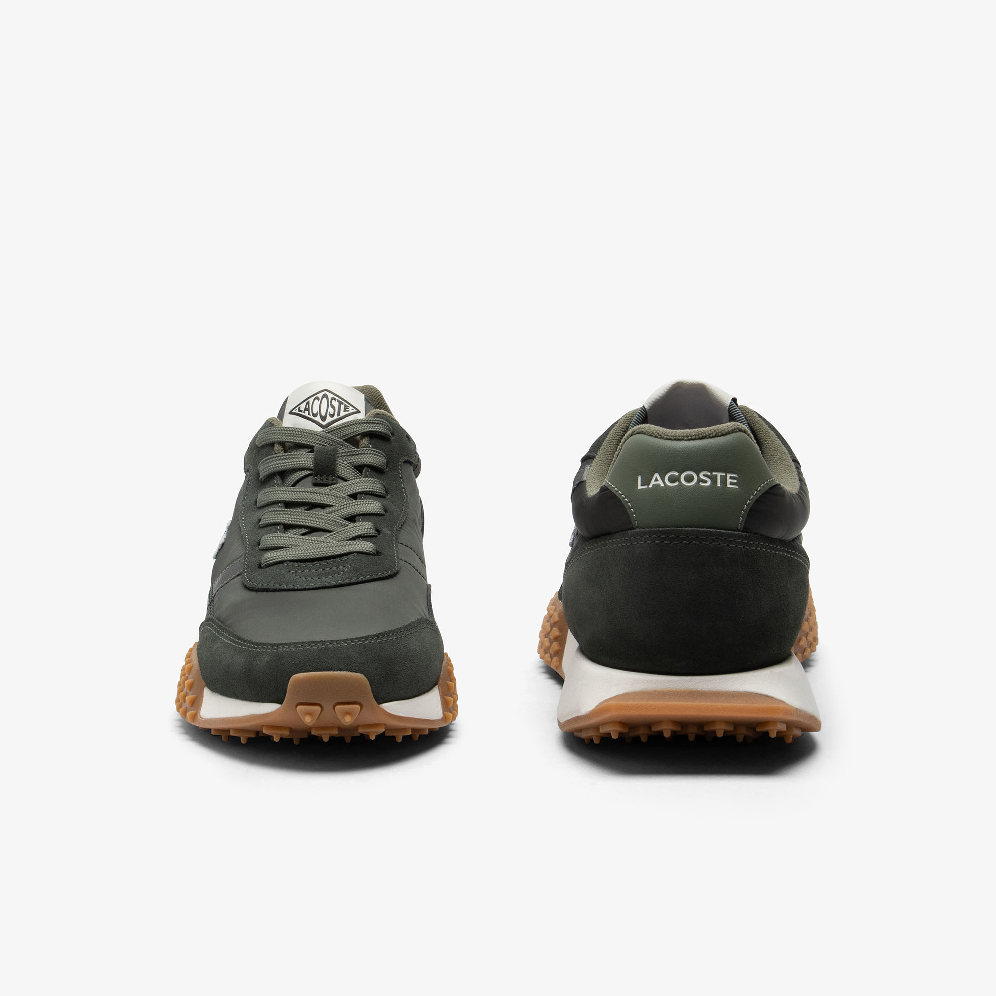 Мужские кеды Lacoste L-SPIN EVO 125 2 SMA 749SMA0104 хаки  Фото 5