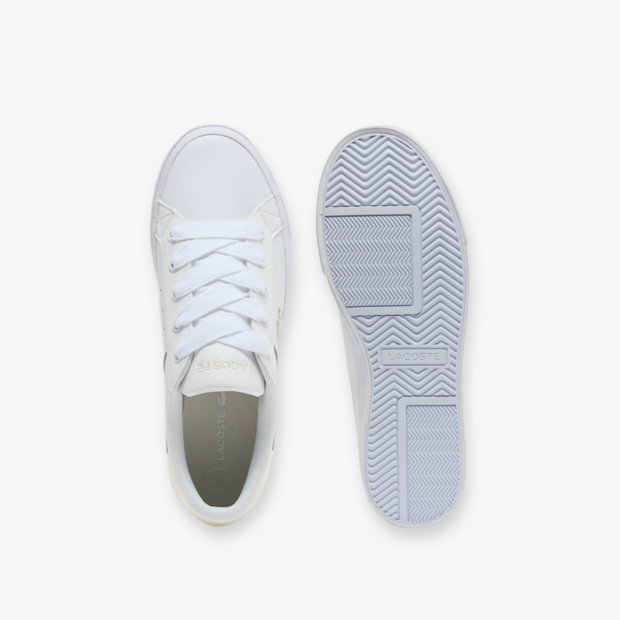 Женские кеды Lacoste ZIANE PLATFORM 225 1 CFA 750CFA0033 белый  Фото 4