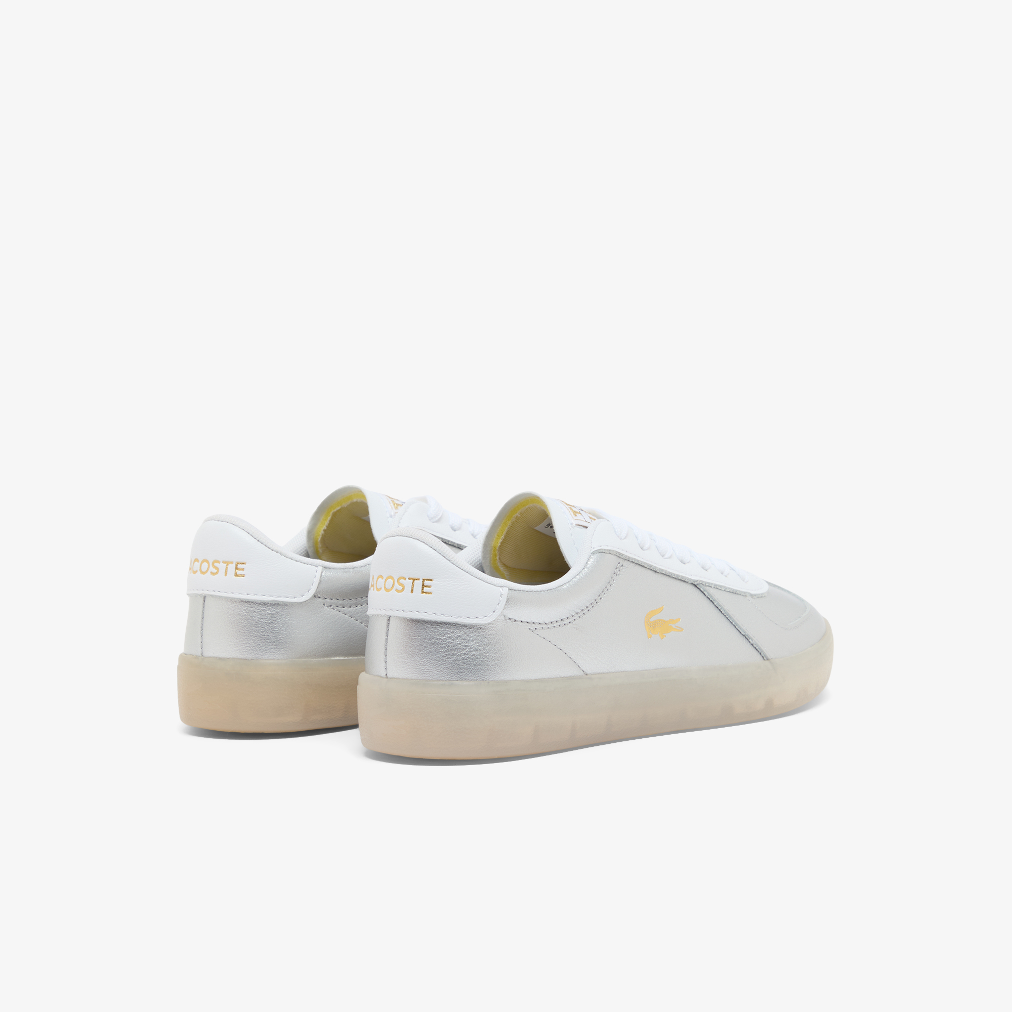 Женские кеды Lacoste BASESHOT PRO 225 1 SFA 750SFA0031 серебряный,белый  Фото 3