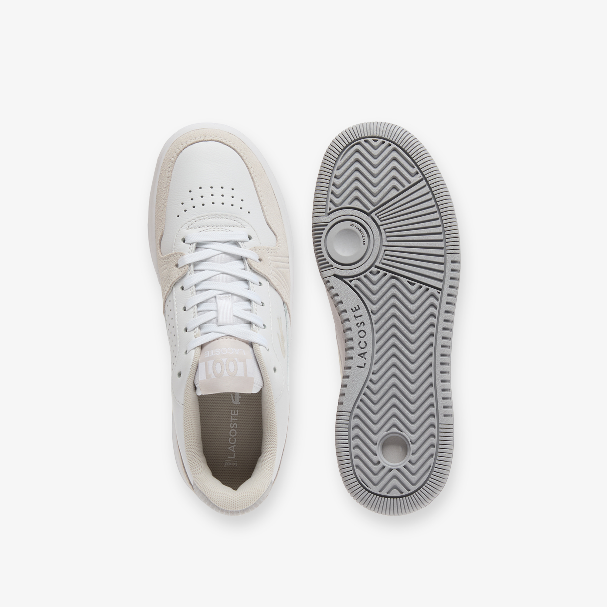 Женские кеды Lacoste L001 SET 225 8 SFA 750SFA0098 белый  Фото 4