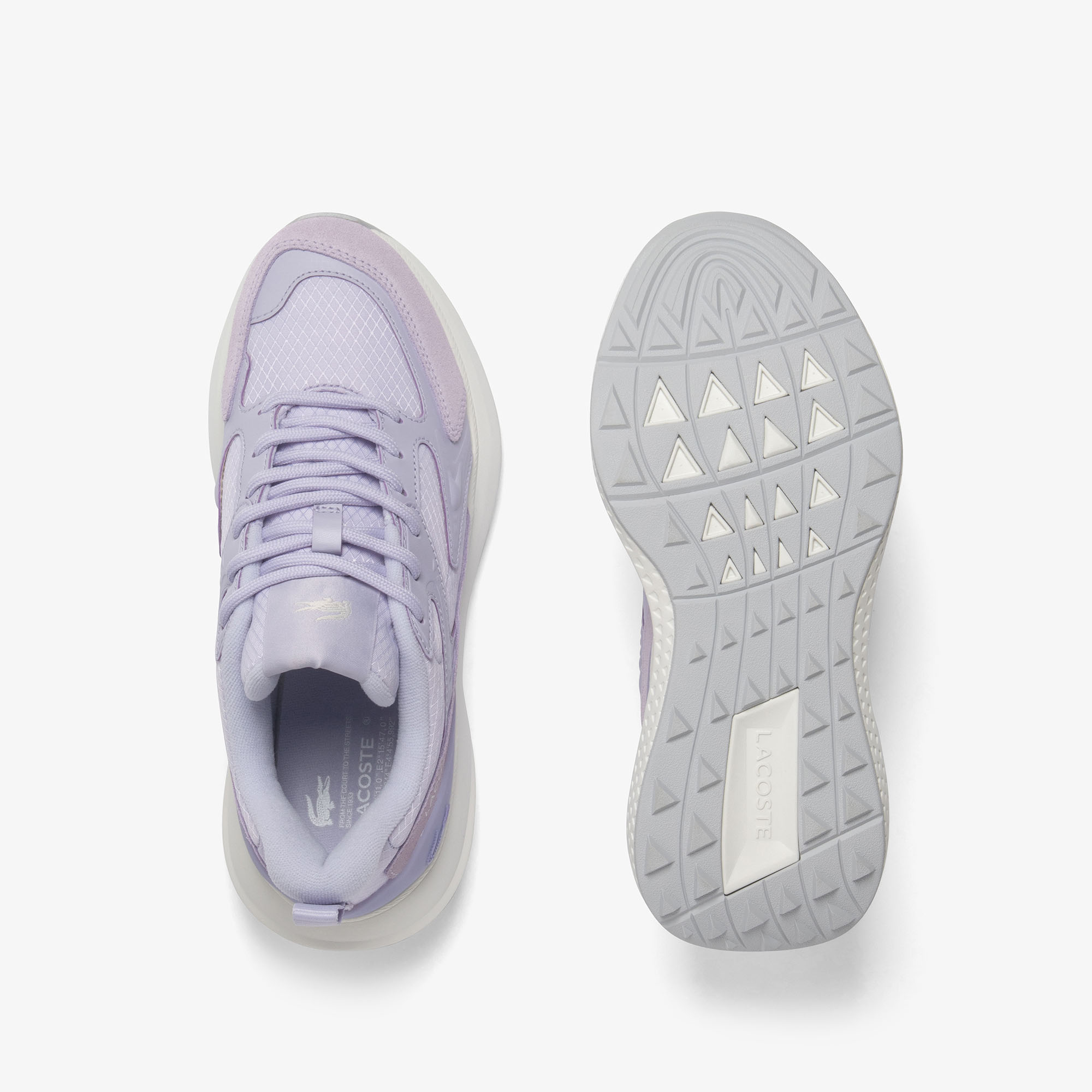 Женские кеды Lacoste L003 EVO 225 1 SFA 750SFA0116 фиолетовый  Фото 4