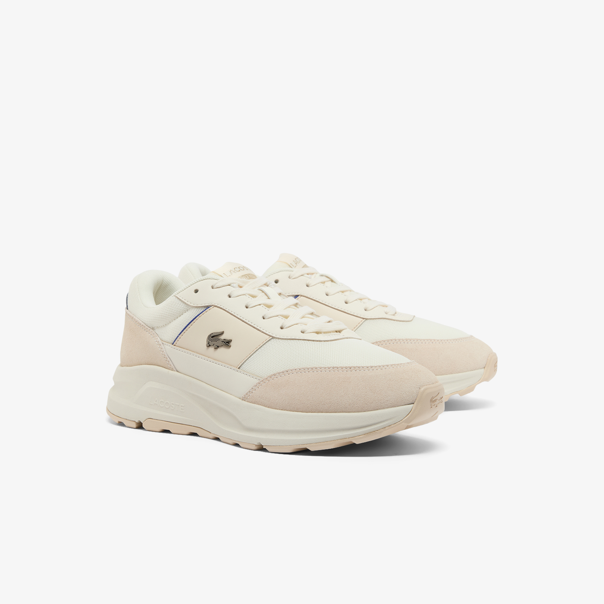 Мужские кроссовки Lacoste RUN SET CGR 225 1 QSP SMA 750SMA0221 белый  Фото 2