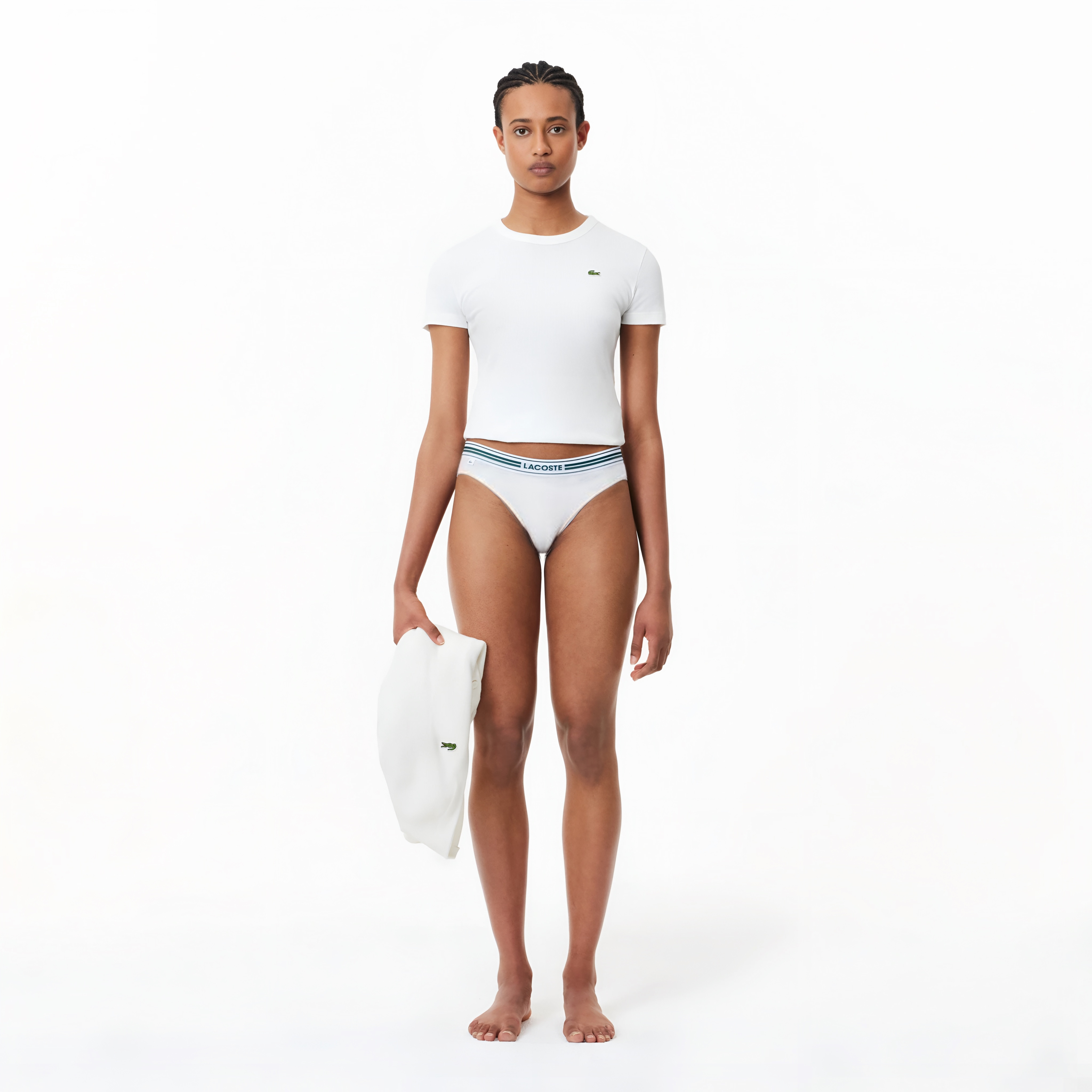 Женское нижнее бельё Lacoste из эластичного хлопка