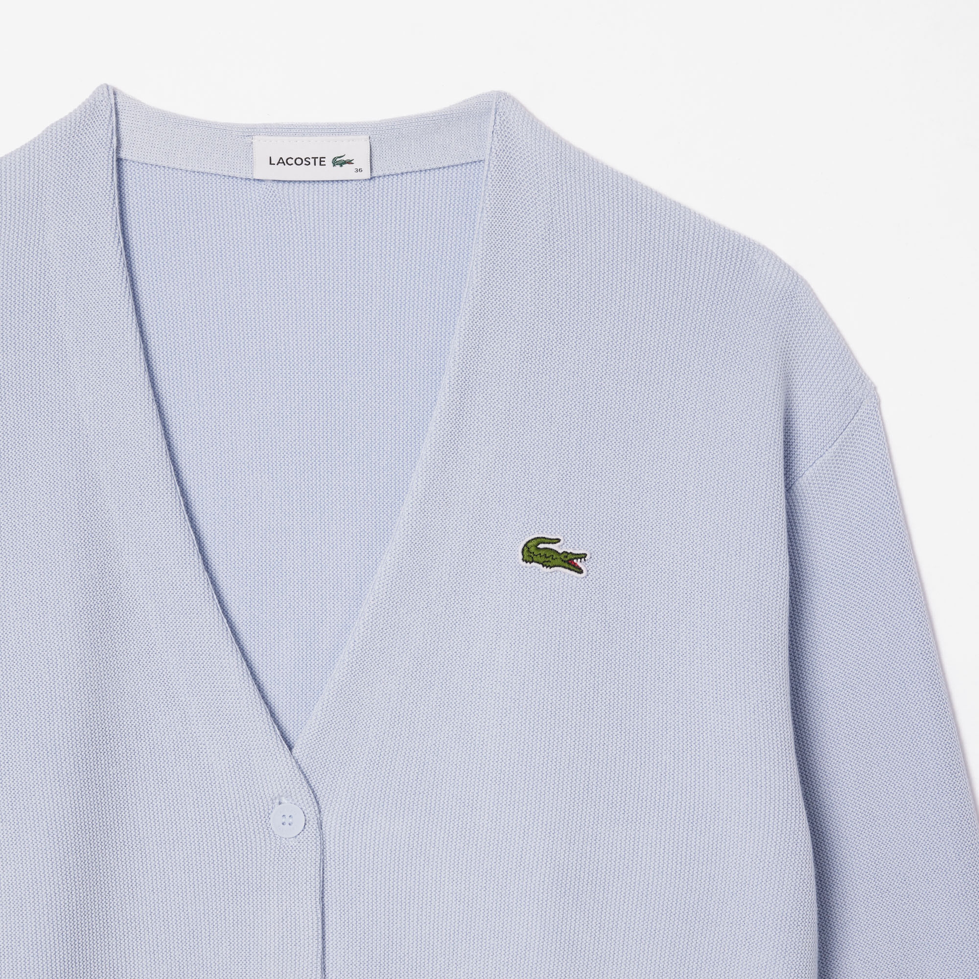 Женский кардиган Lacoste из органического хлопка