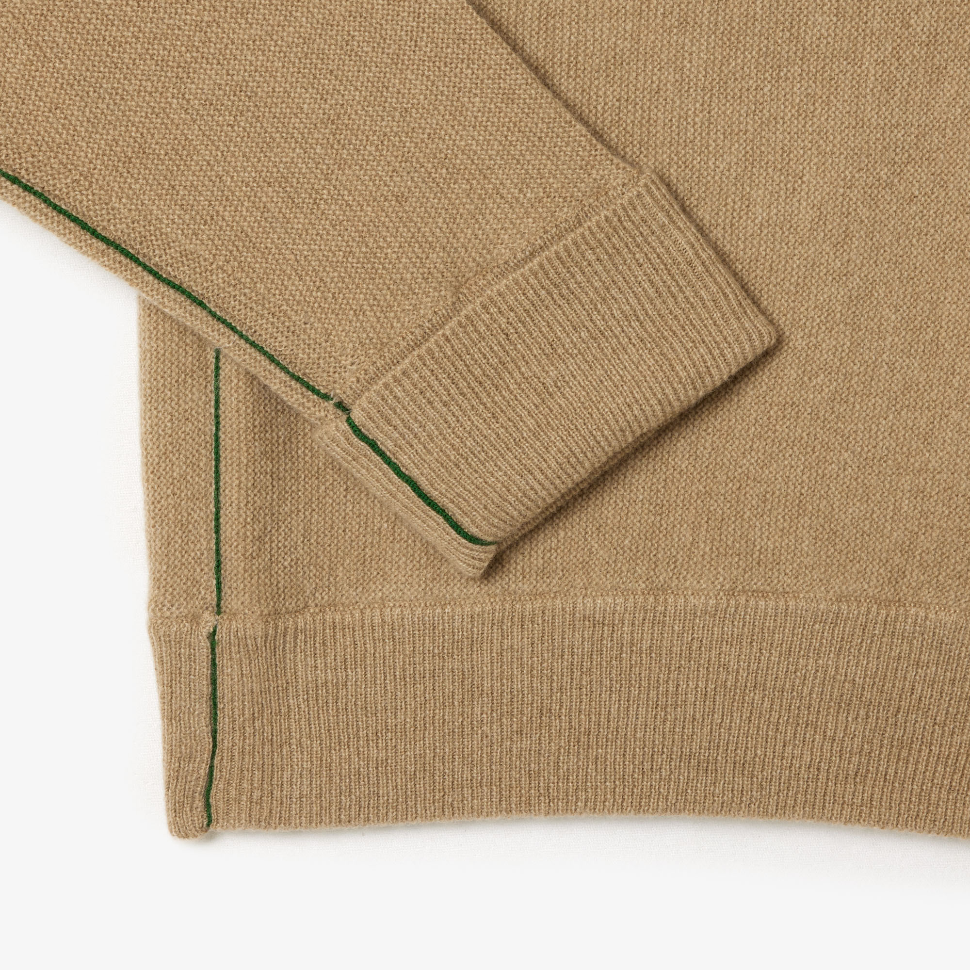 Женский шерстяной свитер Lacoste с высоким воротом