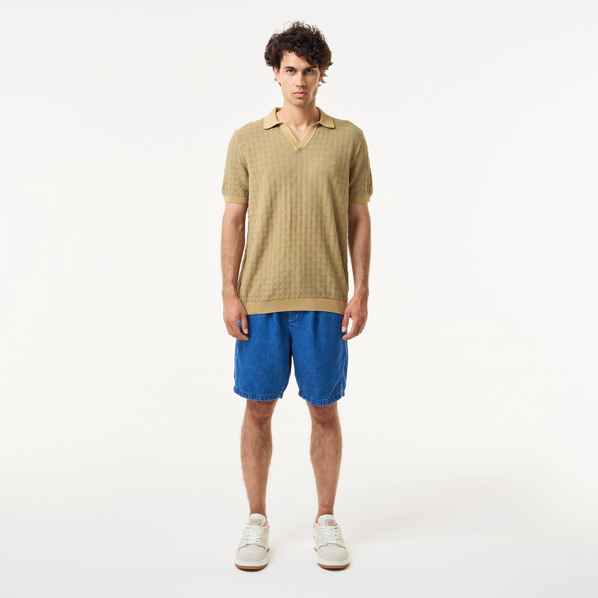 фото Мужское трикотажное поло lacoste
