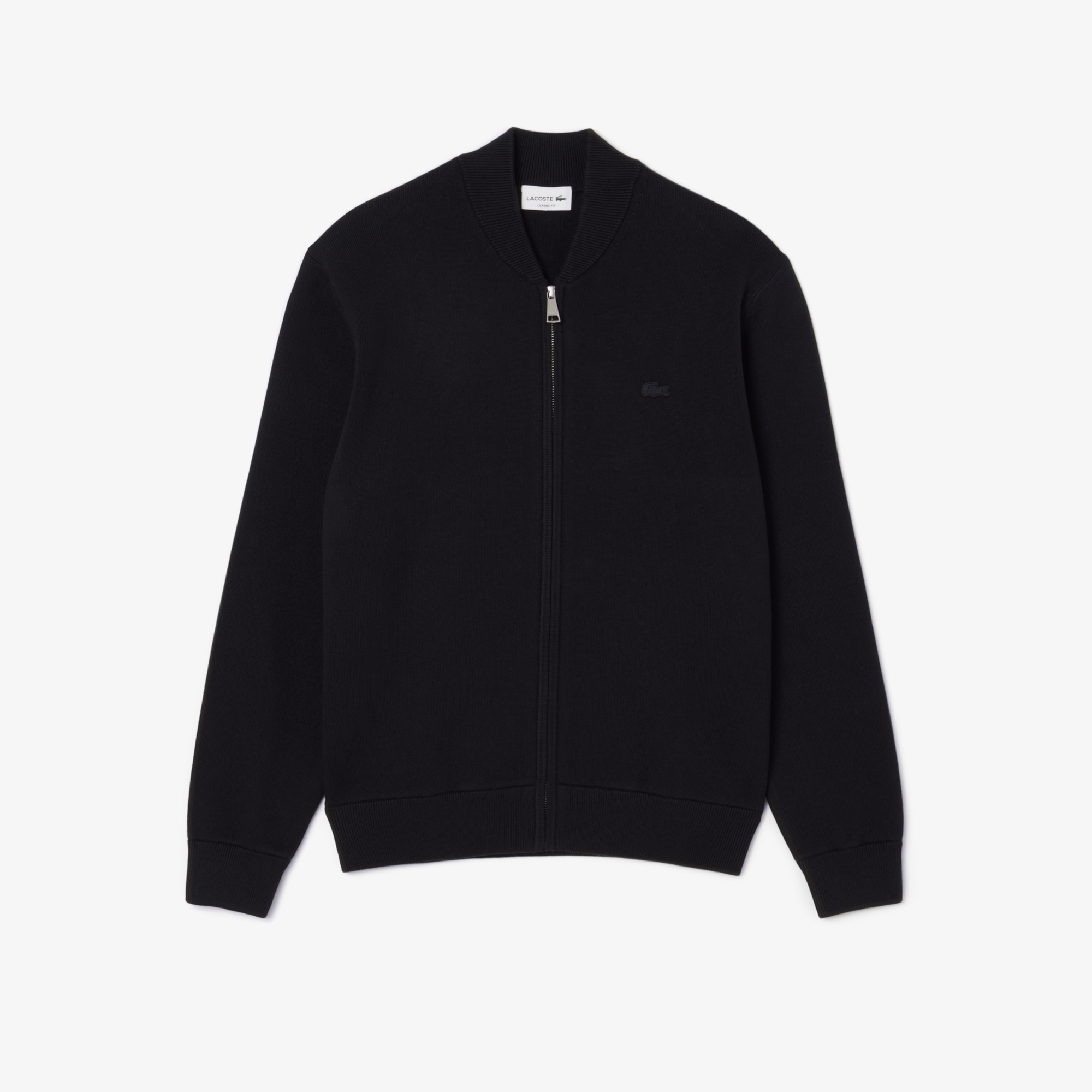 Мужской кардиган Lacoste на молнии Classic Fit AH5177 чёрный  Фото 4