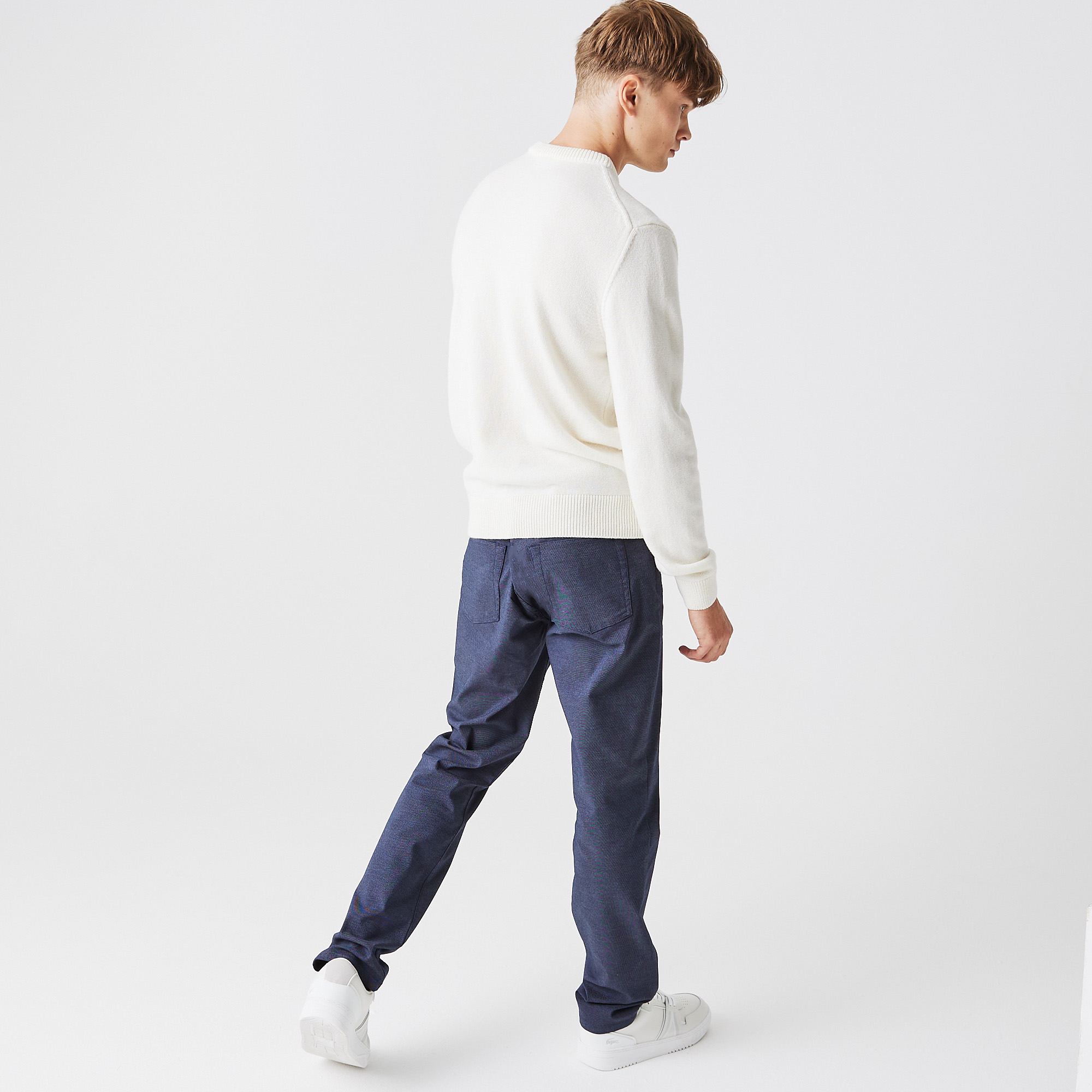 фото Шерстяной свитер lacoste