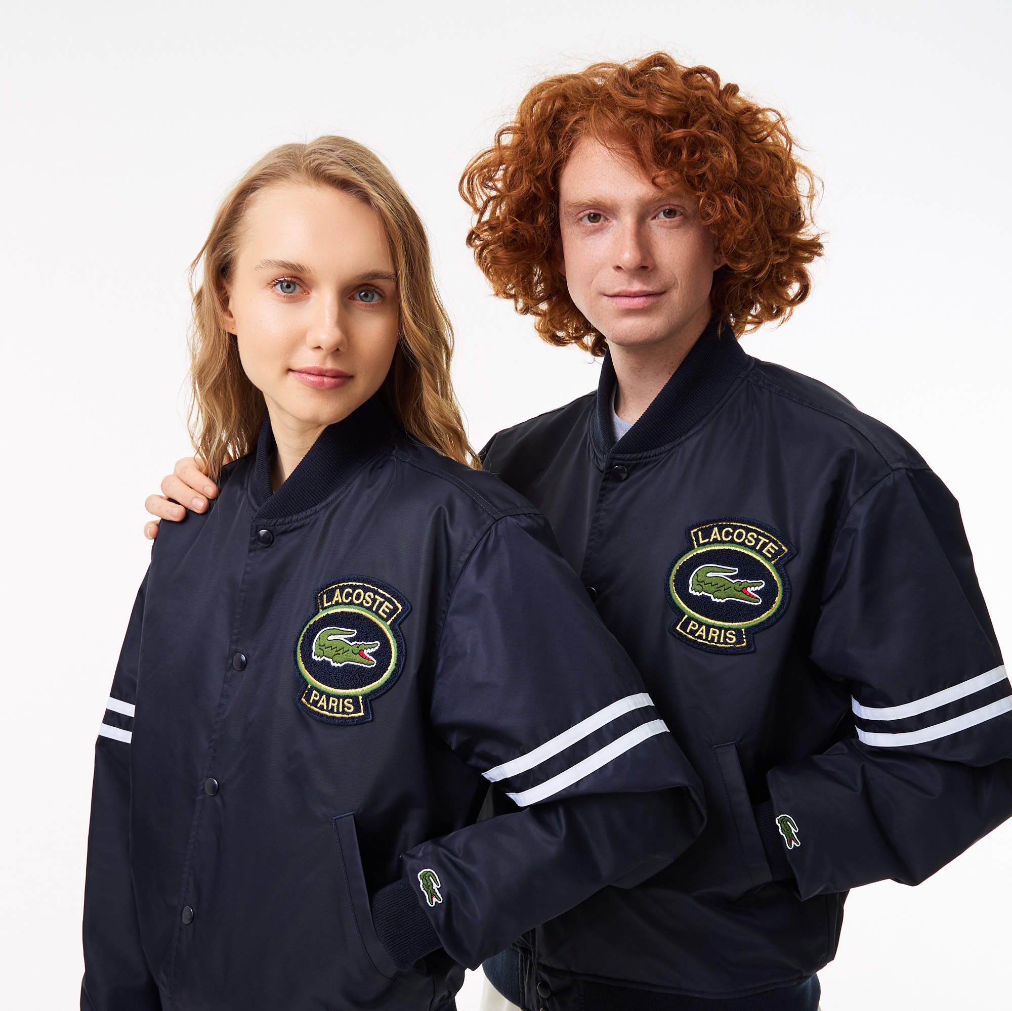 фото Куртка-бомбер lacoste archive badge unisex