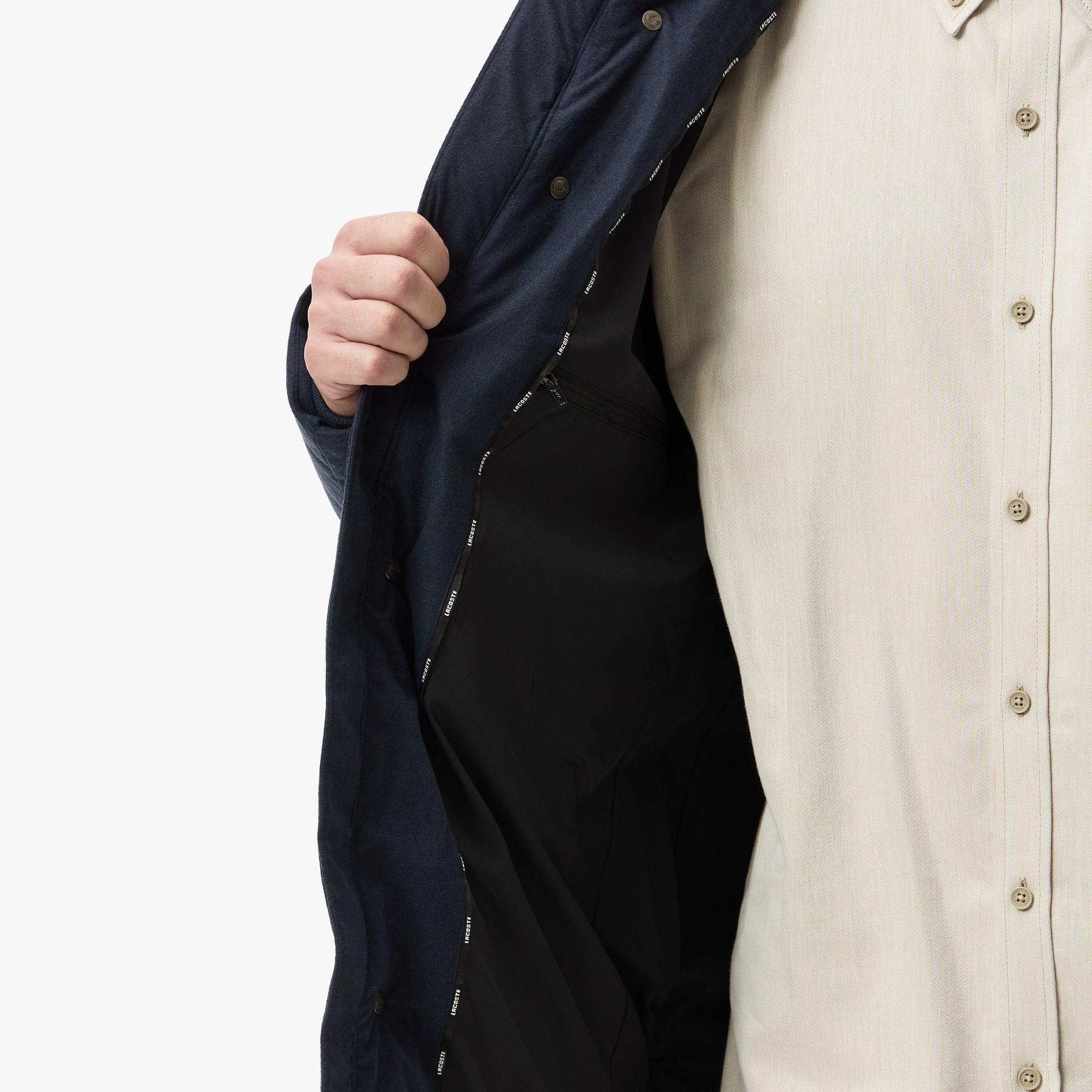 Мужская куртка Lacoste BH2635 синий  Фото 5