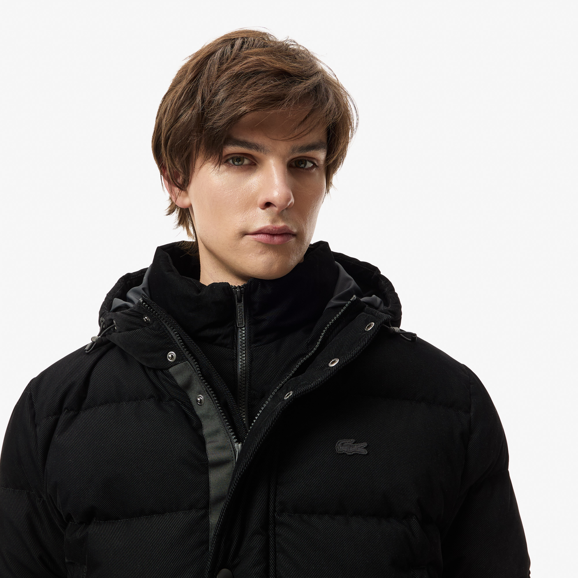 Мужская куртка Lacoste BH2636 чёрный  Фото 3