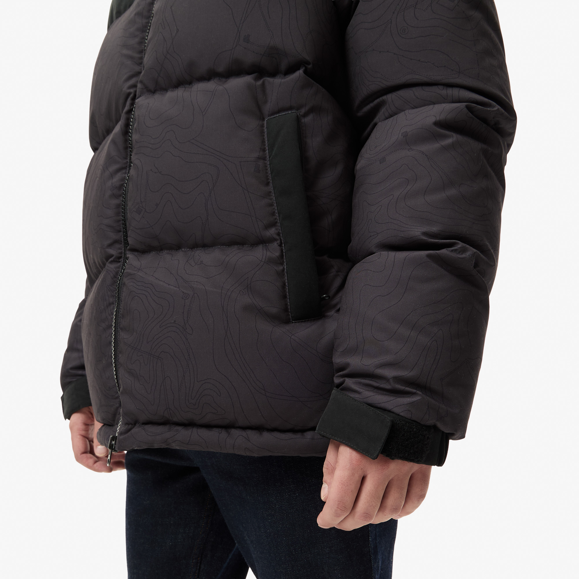 Мужская куртка Lacoste BH2645 чёрный  Фото 4