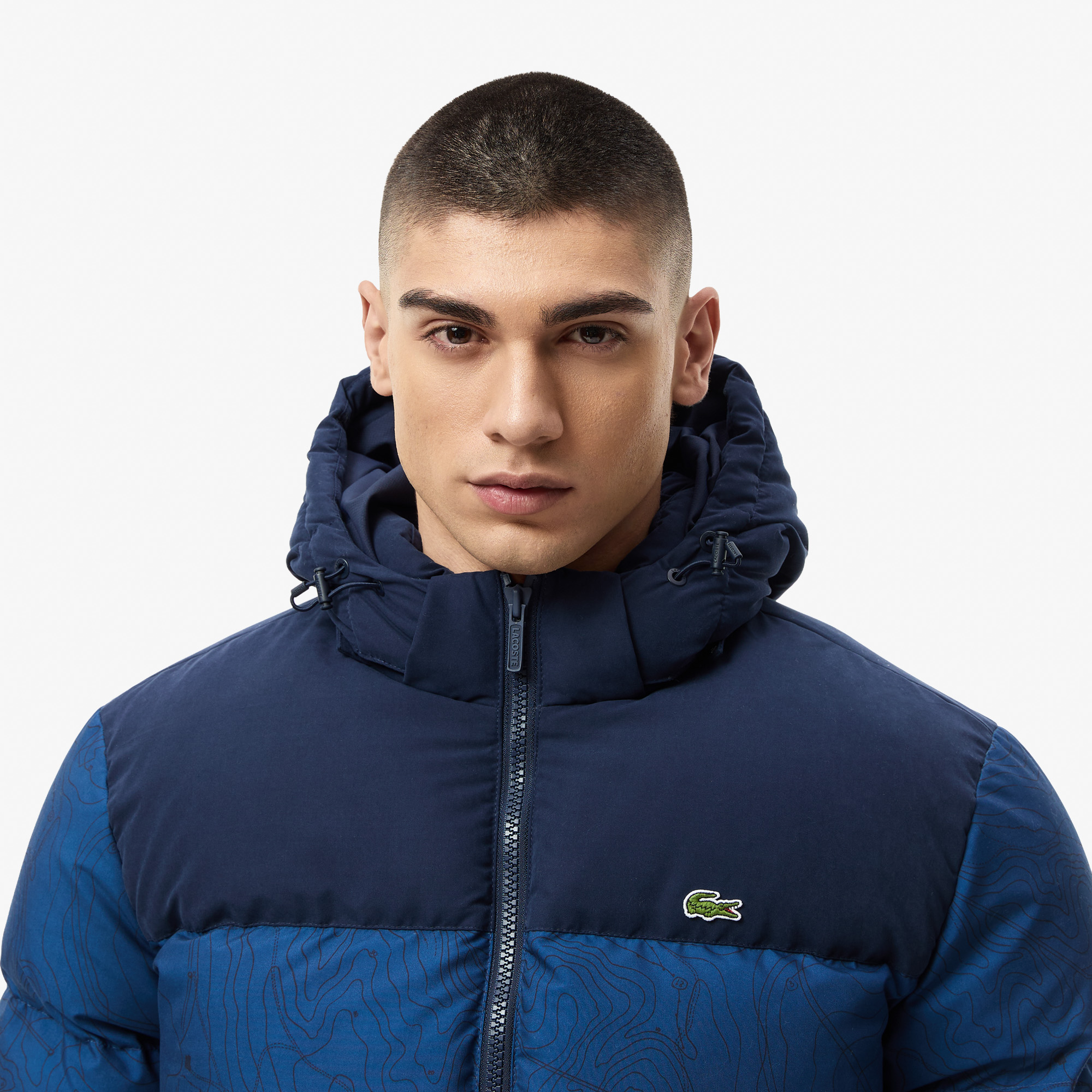 Мужская куртка Lacoste BH2645 синий  Фото 2