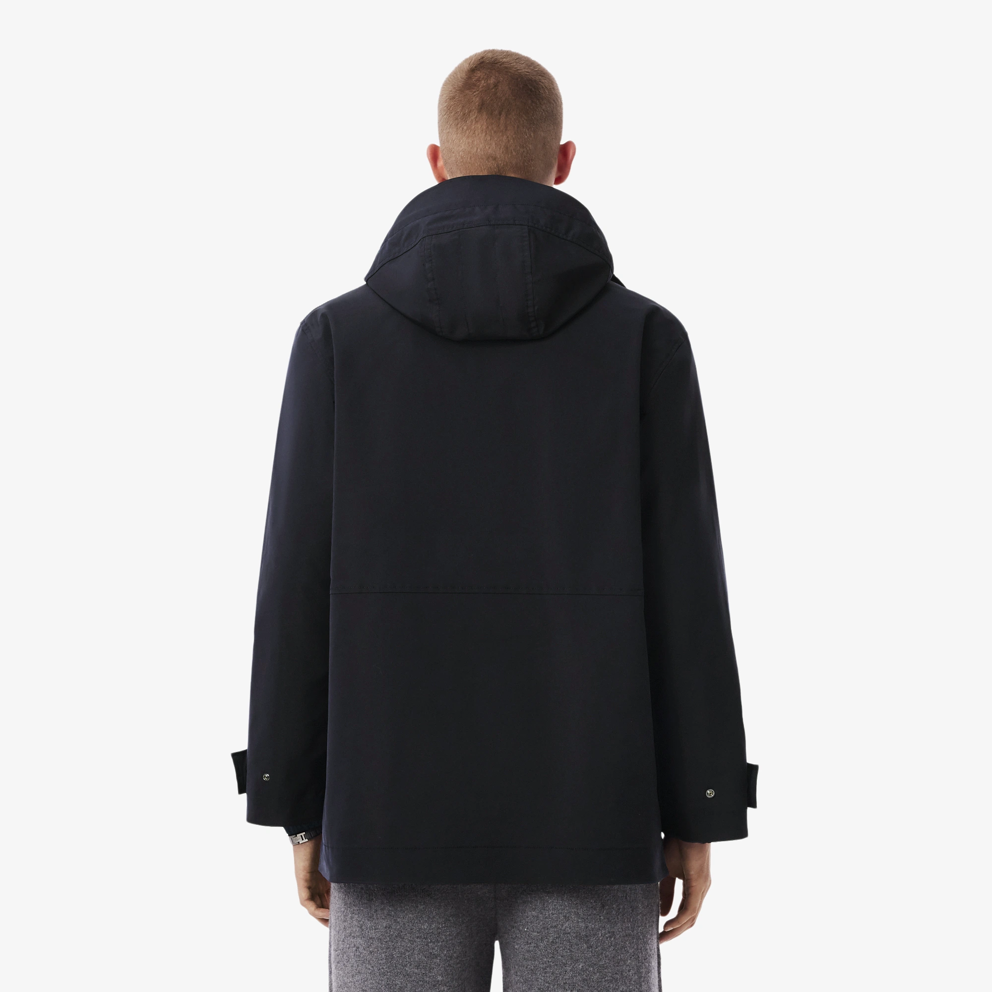 Мужской дождевик Lacoste BH5090 синий  Фото 2